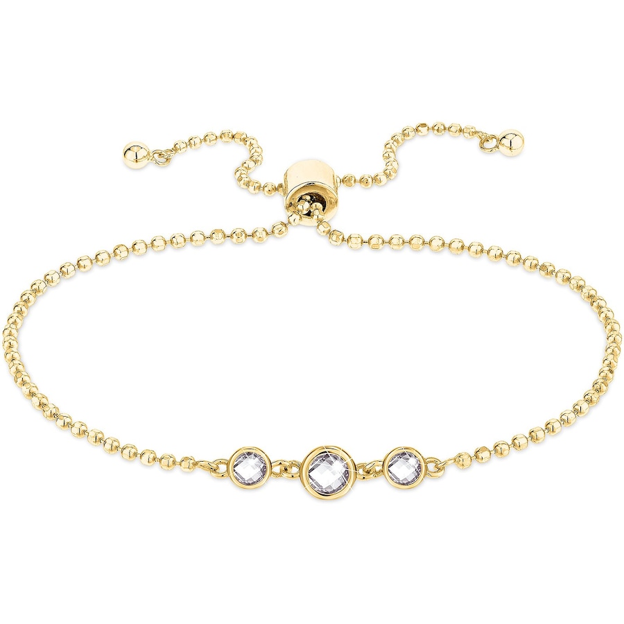 Tamaris Armband 925er Silber gelbgold Damen