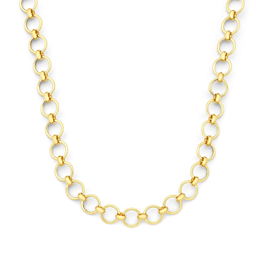 Isabel Bernard Kette Belleville Axelle 14 Karat Gold Damen