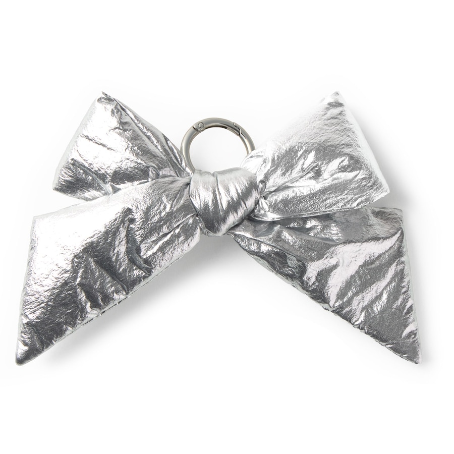 Wouf Charms Taschenanhänger 7 cm silver bow Silber Damen