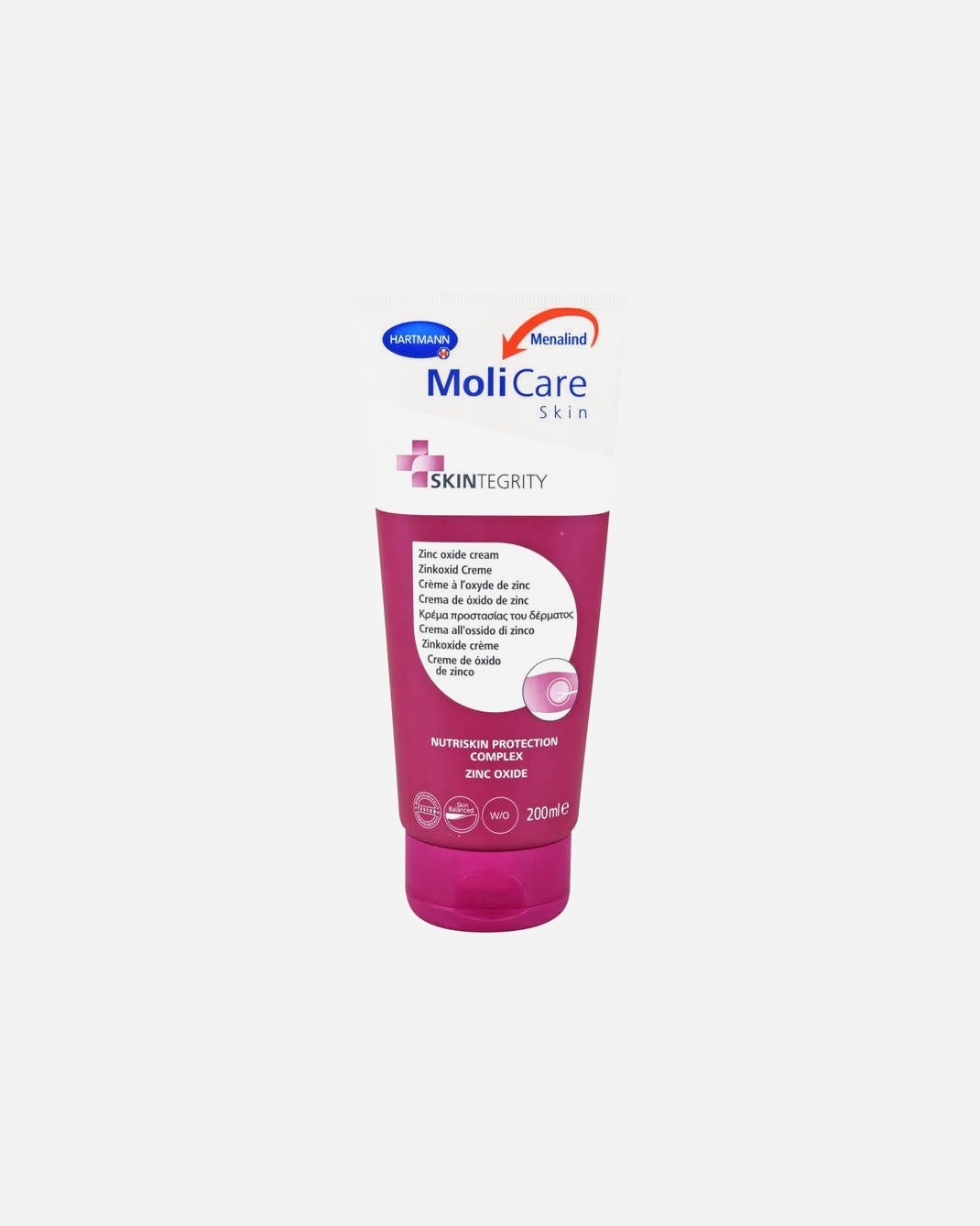 Bodylotion für Unisex PAUL HARTMANN MOLICARE SKIN Zinkoxidcreme MOLICARE SKIN Zinkoxidcreme 200 ml