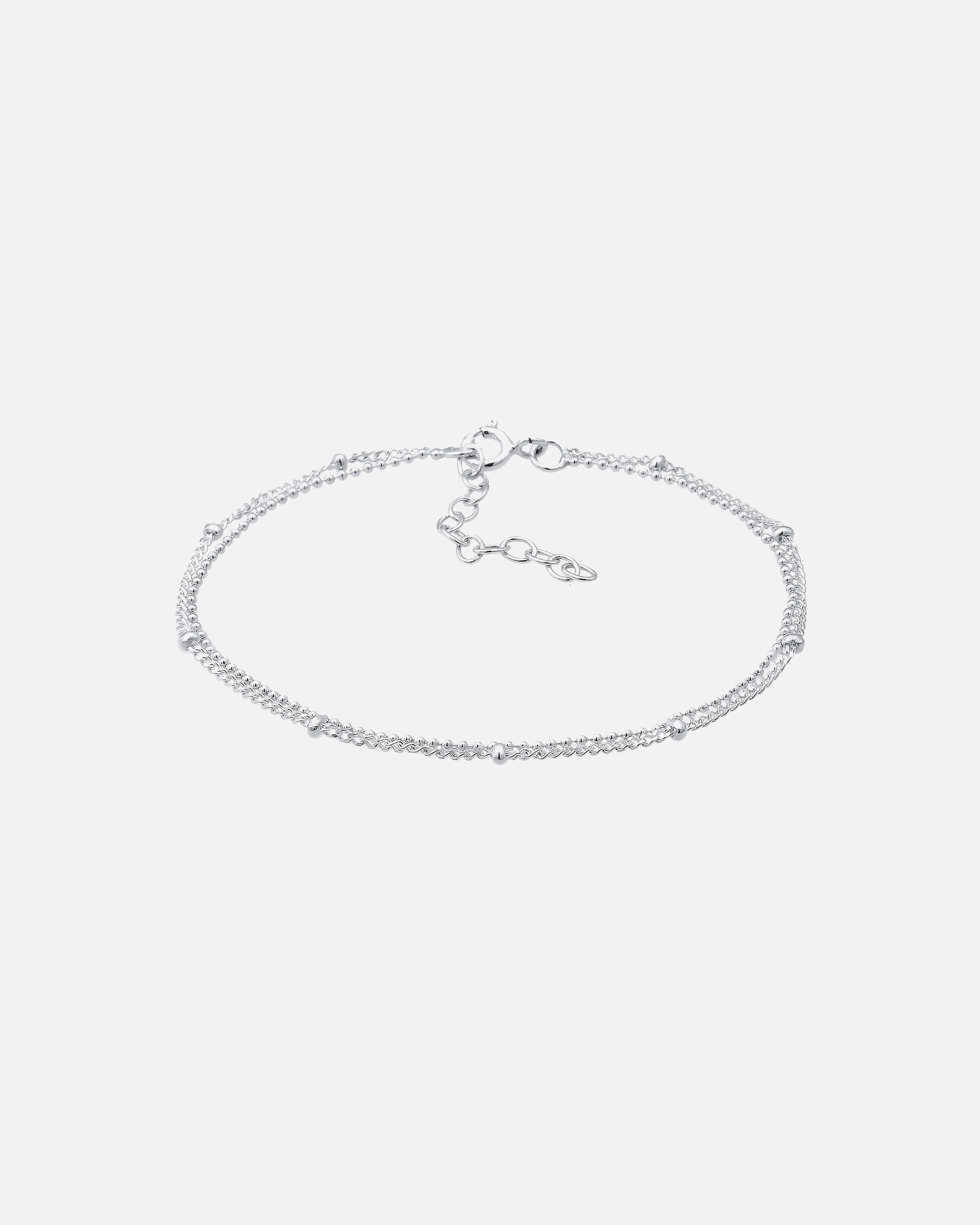 Armband für Weiblich Elli Armband Basic Kettchen Trend Geo Layer Kugeln 925 Silber 16