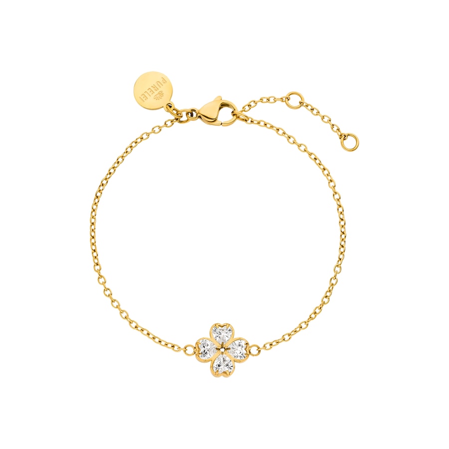 Purelei Cuore Armband 100% Edelstahl Gold Damen