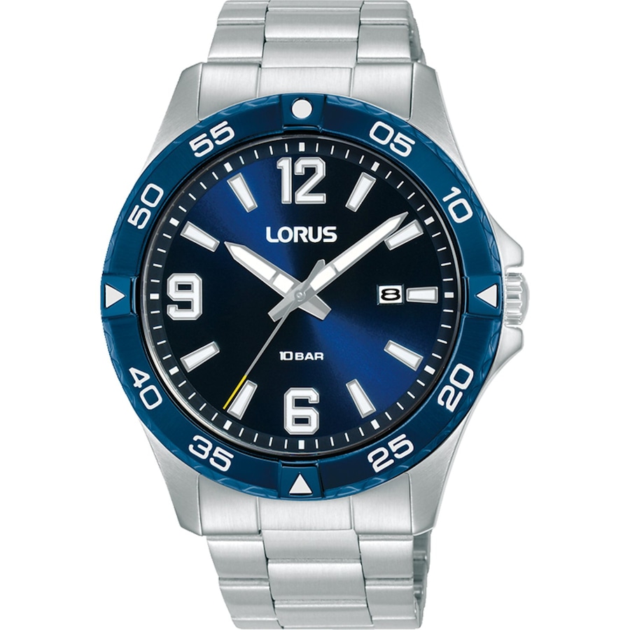 Lorus Herrenuhr Edelstahl One Size Herren