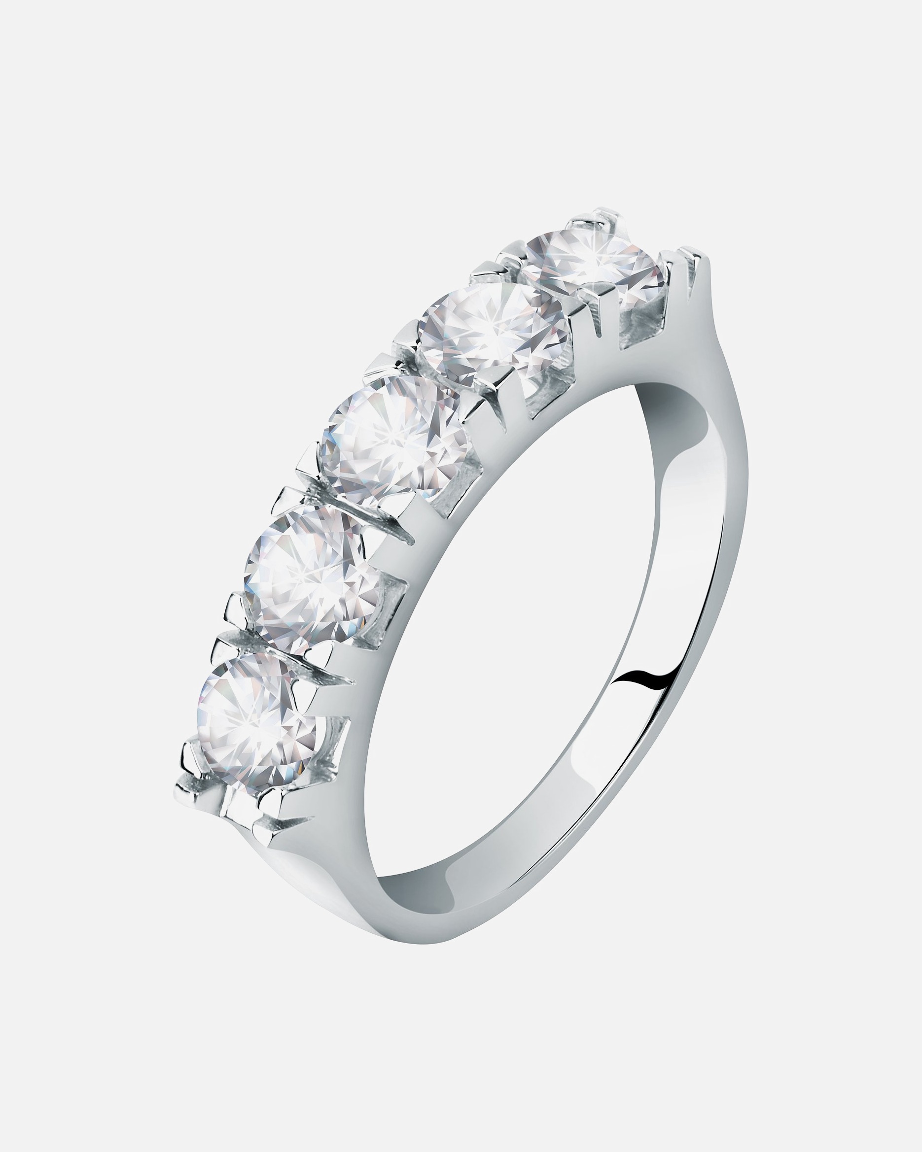 Ring für Weiblich CHRIST Damenring 750er Weißgold 60