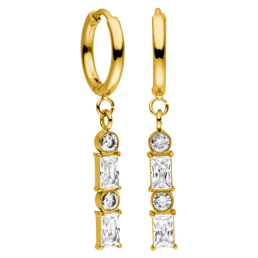 Purelei Powder Creolen 100% Edelstahl Gold Damen