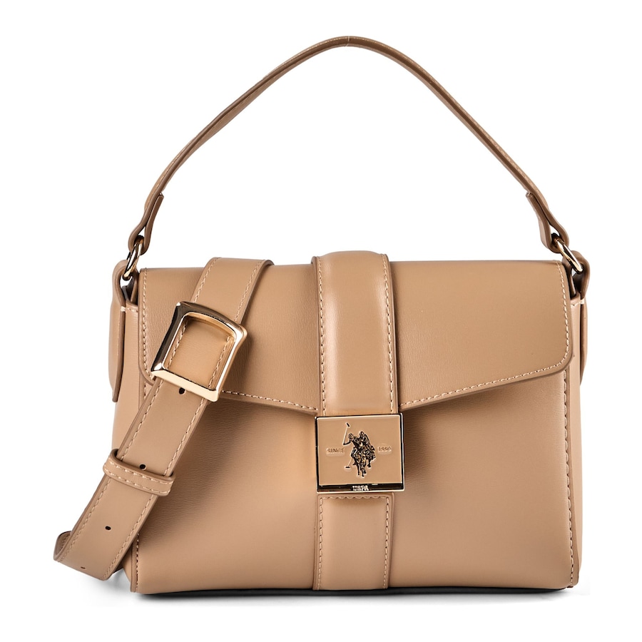 U.S. Polo Assn. Margaret Schultertasche powder Braun Damen