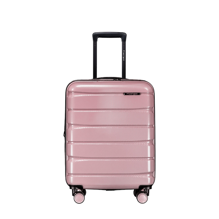 Flanigan Koffer FLA13 erweiterbar Größe S Shiny Rose Damen