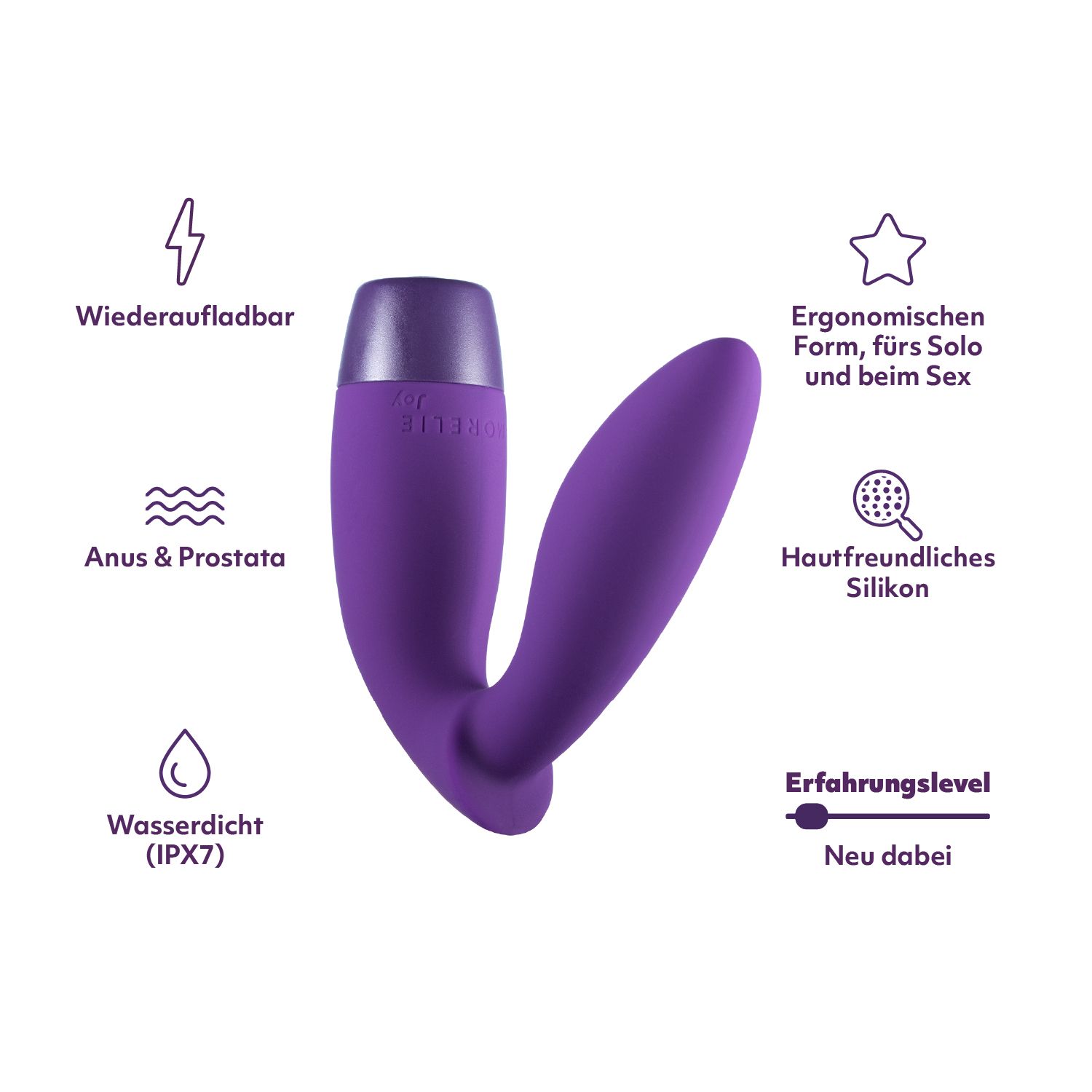 Amorelie Melt Prostata-Vibrator Vibrator (USB) online kaufen | DOUGLAS Amorelie Melt Prostata-Vibrator Vibrator (USB) online kaufen | DOUGLAS