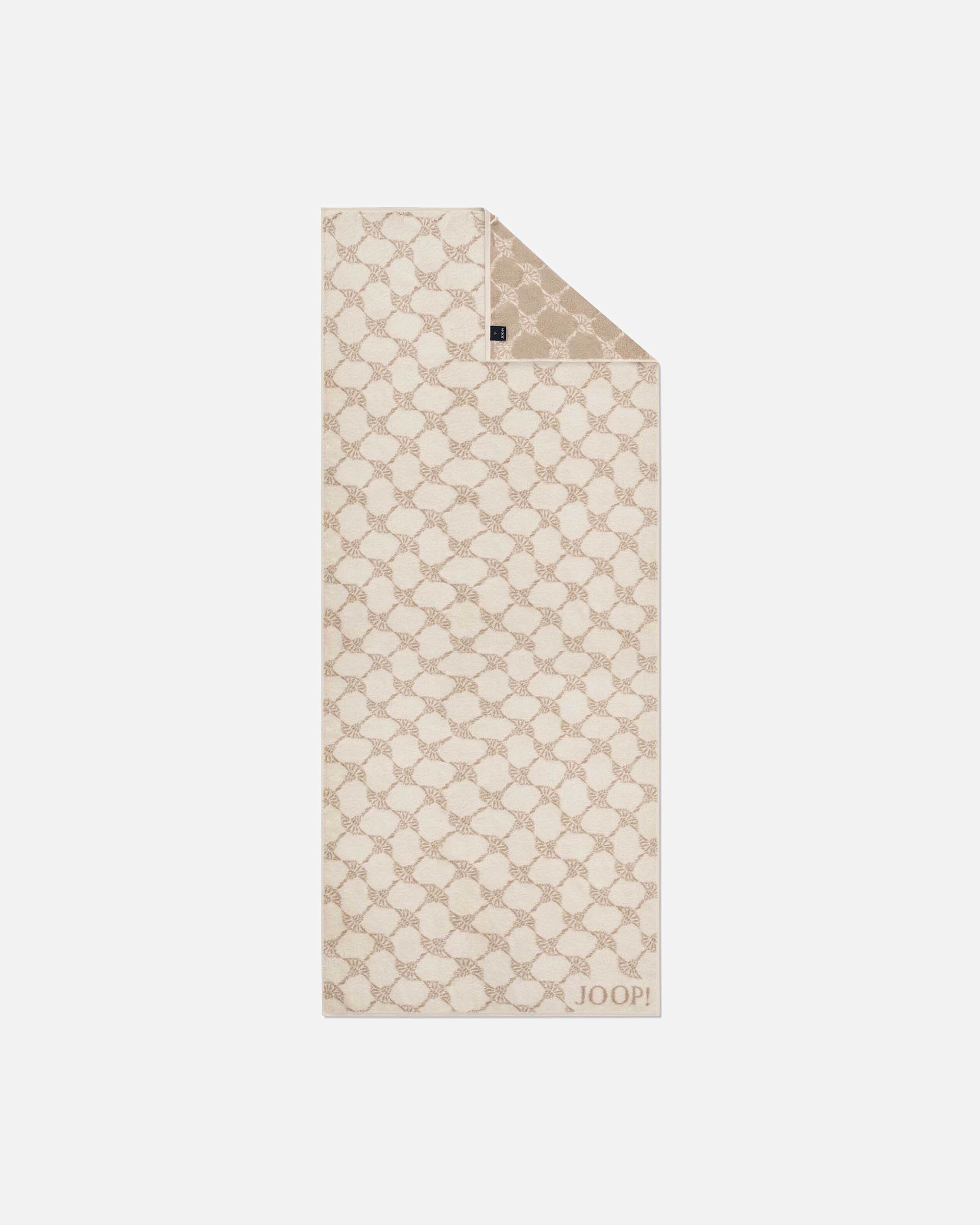 Handtuch für Unisex JOOP! Gästetuch 1er Pack 'Classic Cornflower' Creme