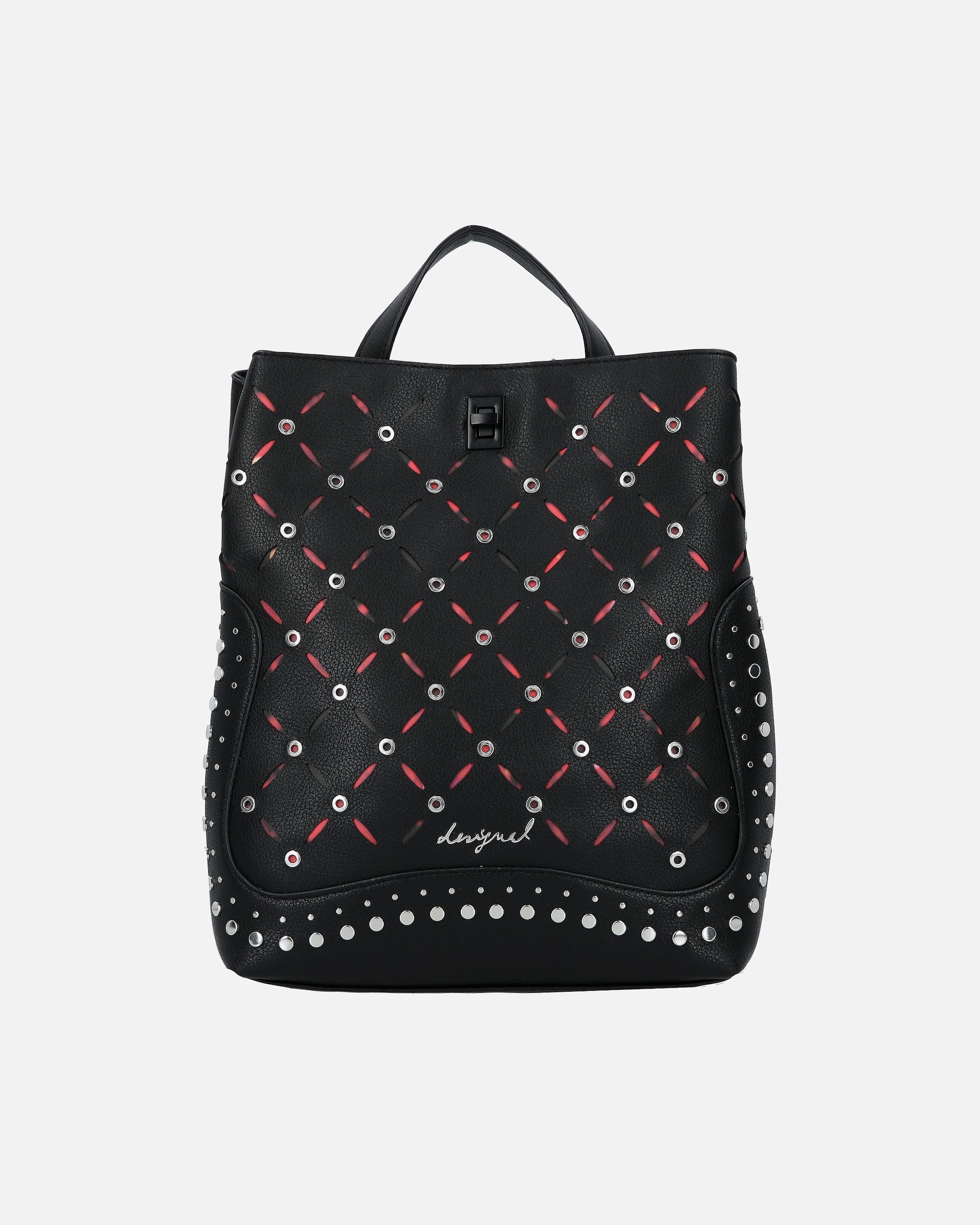 Rucksack für Weiblich Desigual Yankee Daypack schwarz