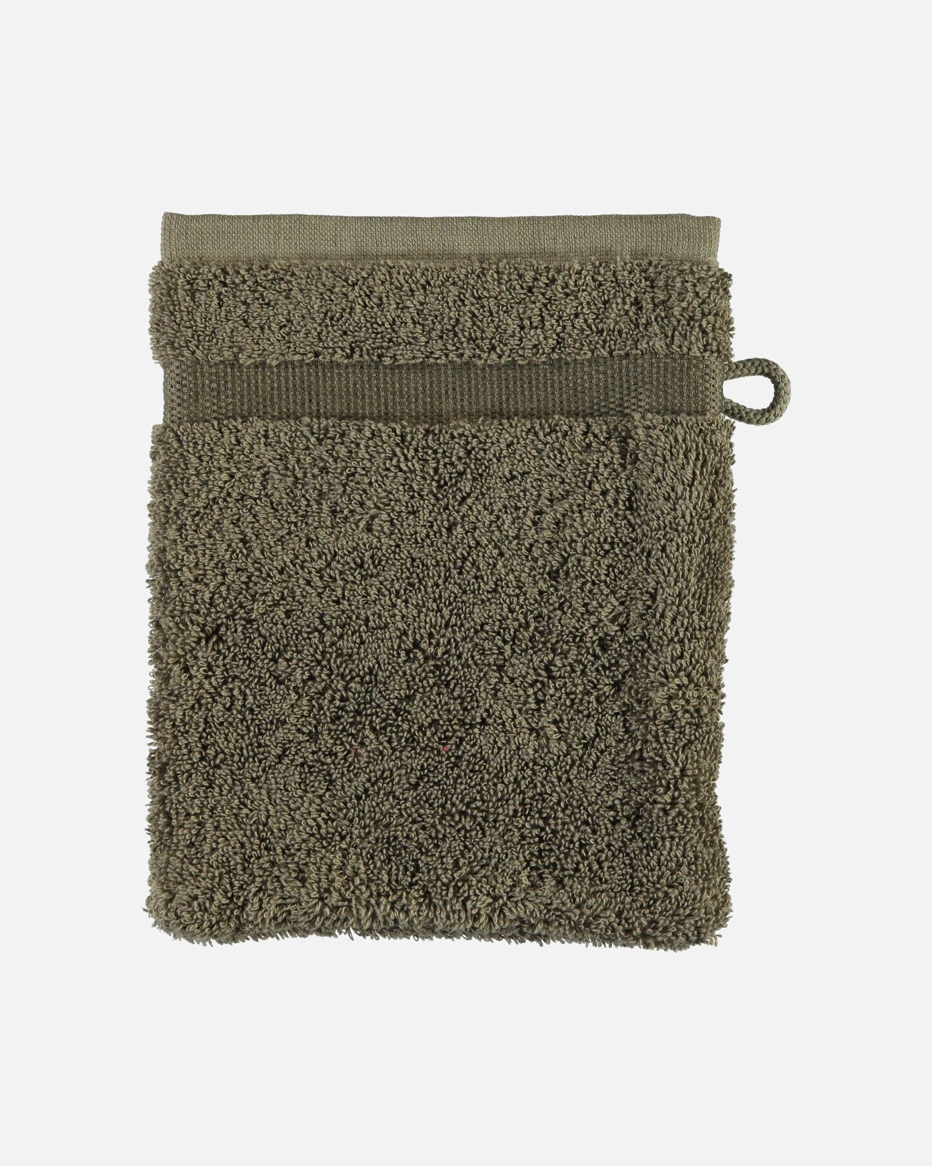 Handtuch für Unisex Rhomtuft Rhomtuft Handtücher Princess taupe - 58 Waschhandschuh 16x22 cm