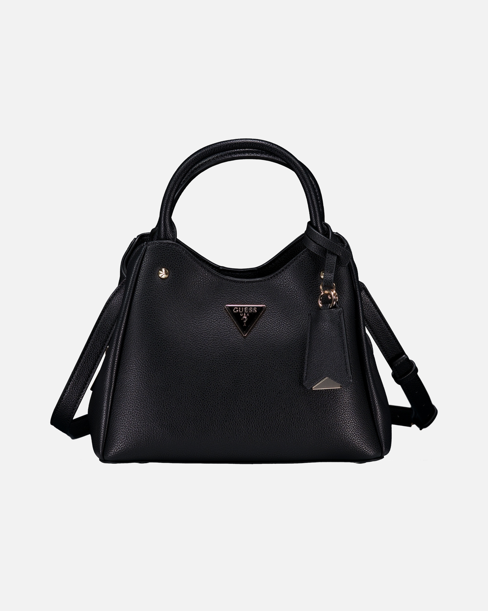 Tasche für Weiblich Guess Meridian II Henkeltasche Black