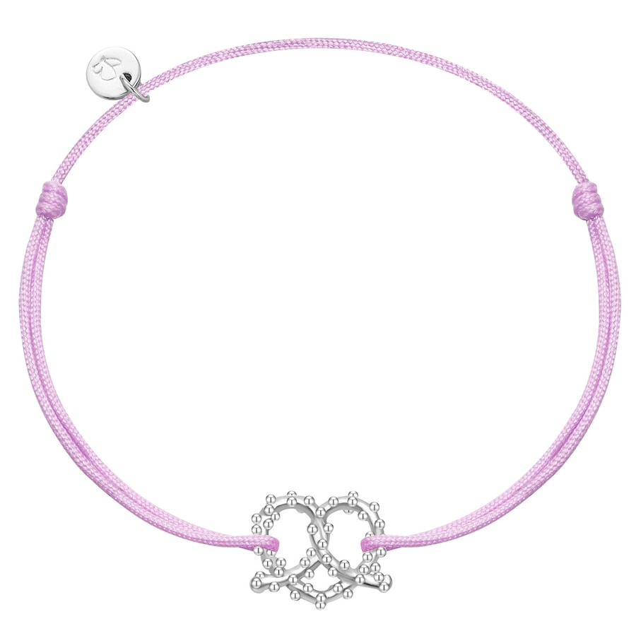 Glanzstücke München Armband Herz-Breze aus Sterling Silber in Roségold 15,0 - 22,0 cm, flexibel einstellbar Damen