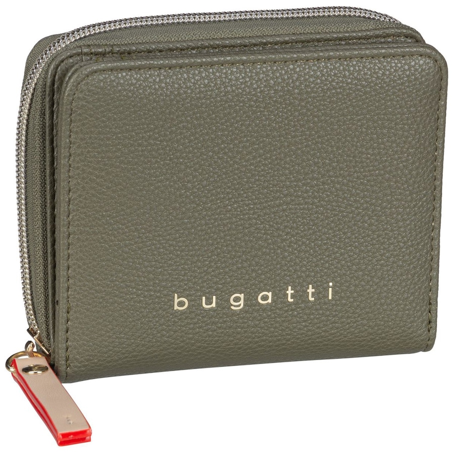 Bugatti Geldbörse Ella Zipped Ladies Purse Olive Grau Damen