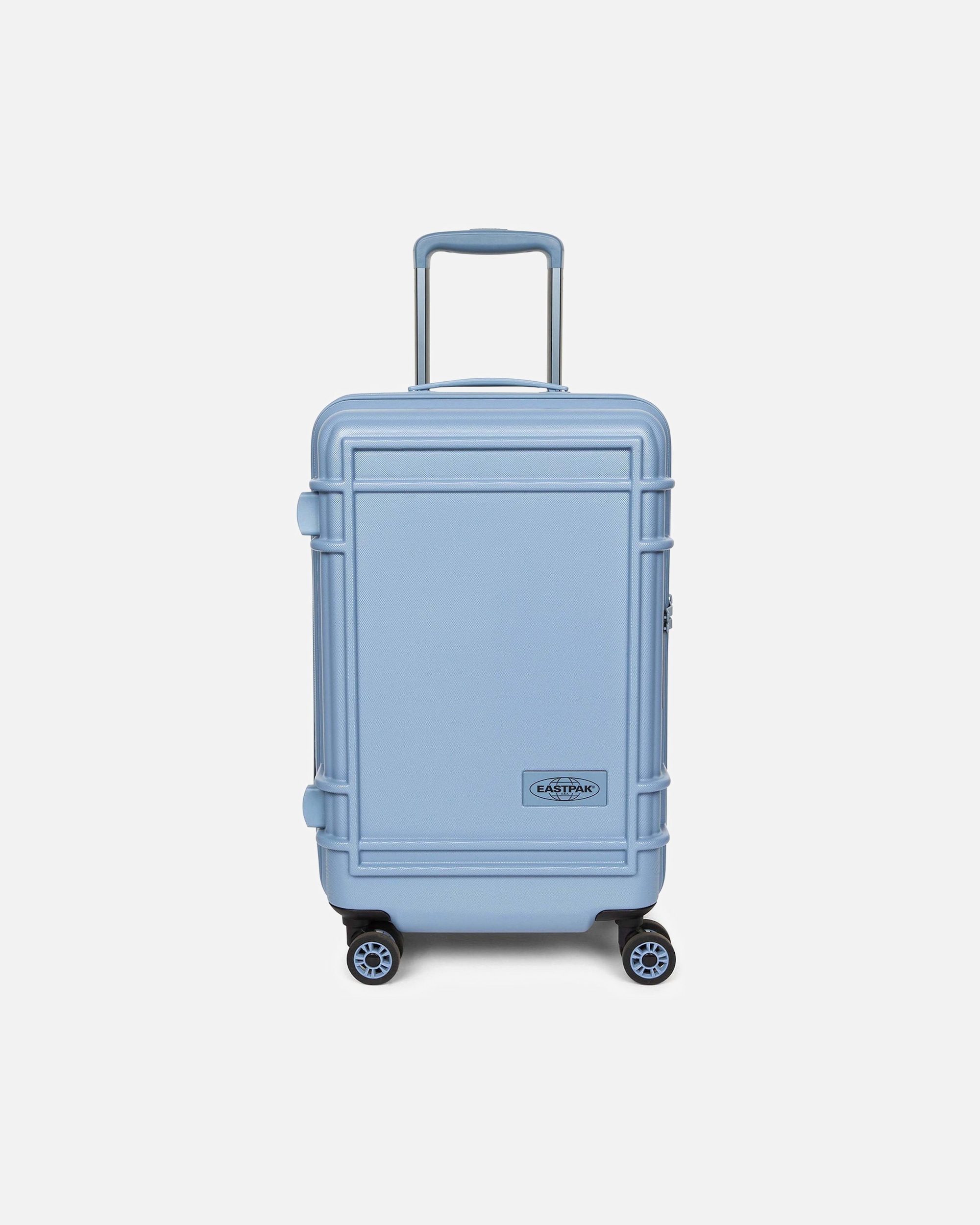 Handgepäckkoffer für Männlich Eastpak Resist'R Zip 4 Rollen Kabinentrolley 55 cm monotone blue