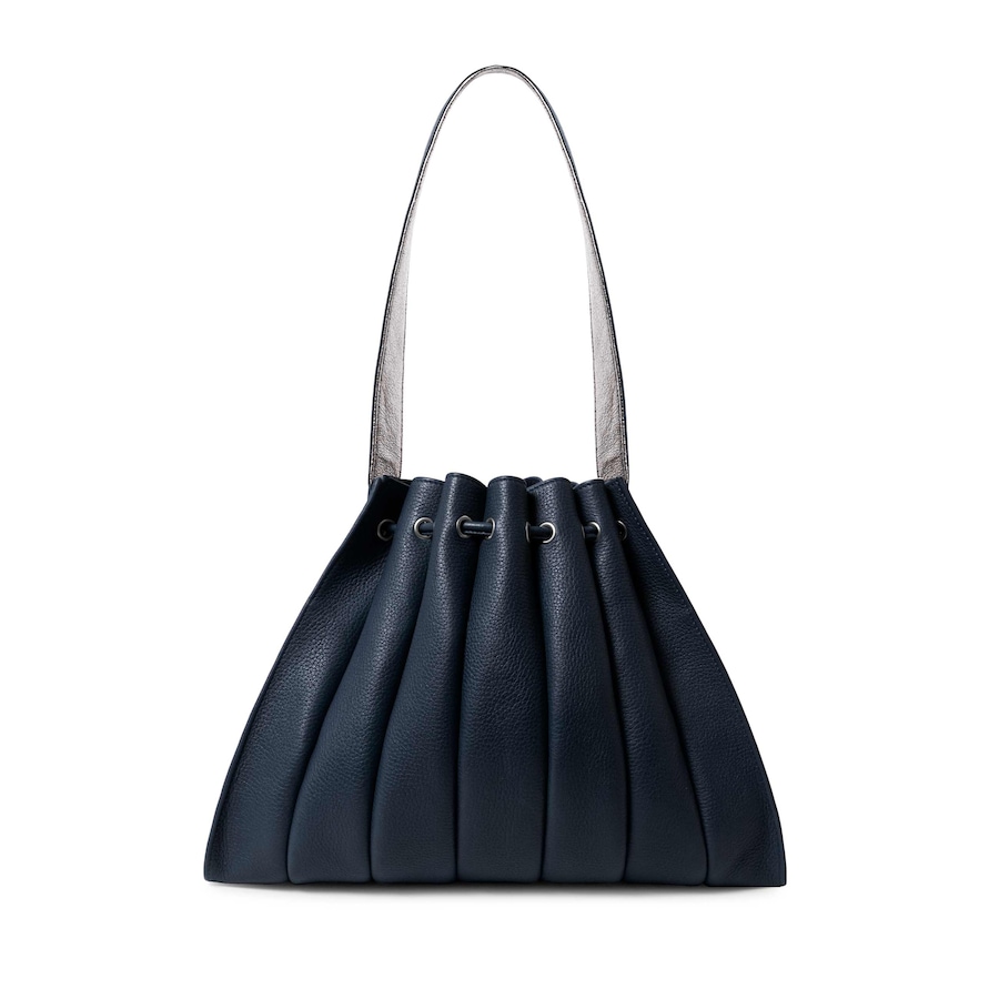 Gretchen Schultertasche Fan Hobo in modischem Design blau