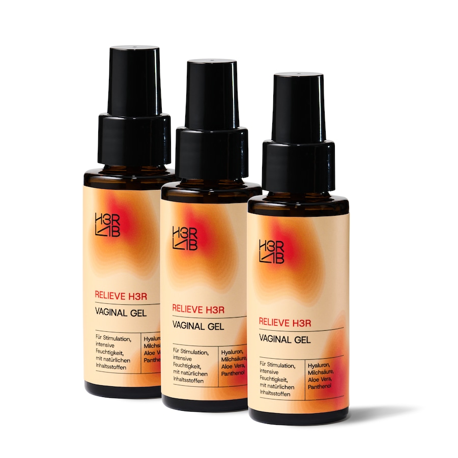 H3R LAB Vaginal Gel – für ausgleichende Feuchtigkeit & sanften Vaginalkomfort 3er Set mit 20% Preisvorteil 150 ml Damen