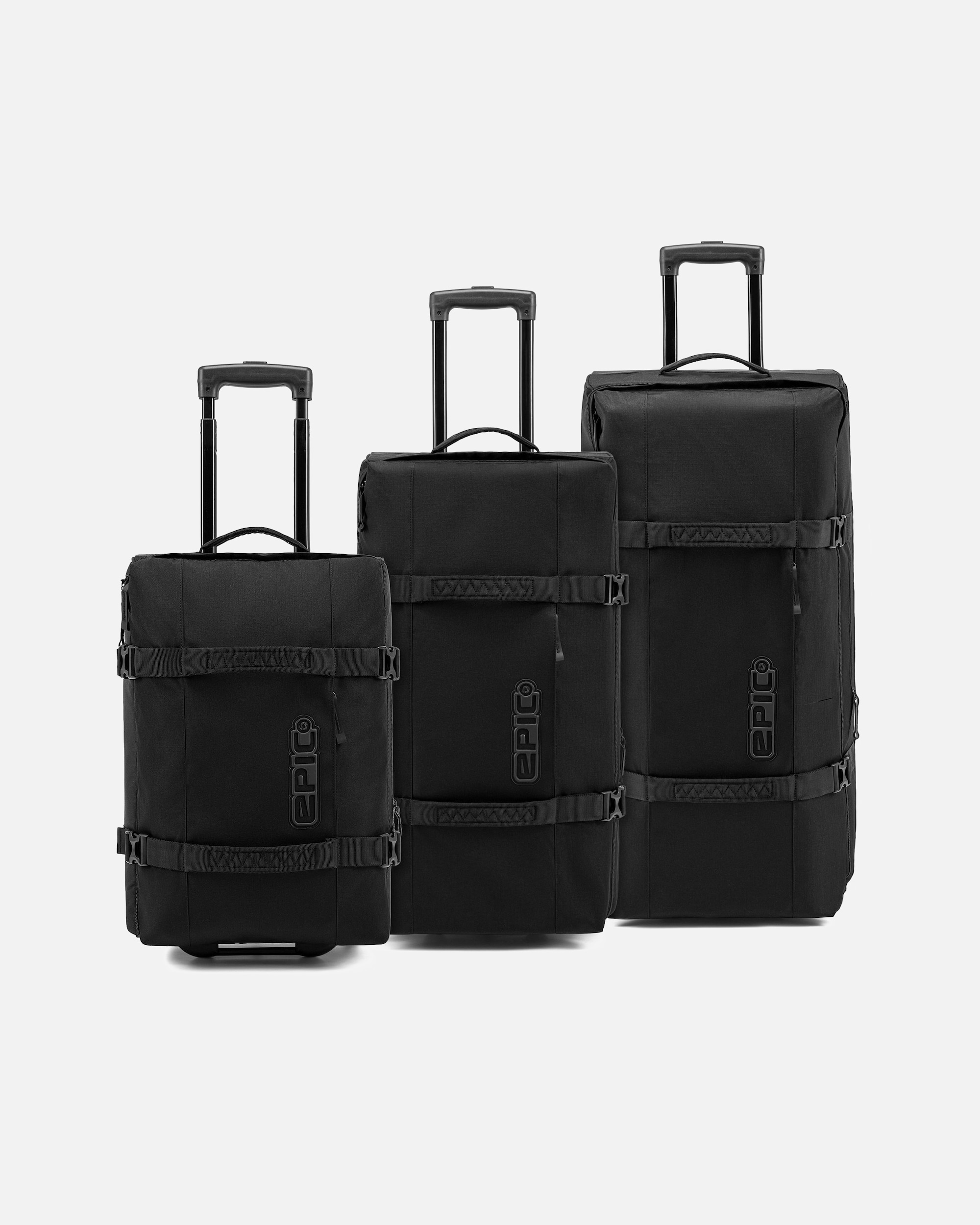 Koffer für Männlich Epic Explorer NXT 2-Rollen Reisetaschenset 3 ltg. bl