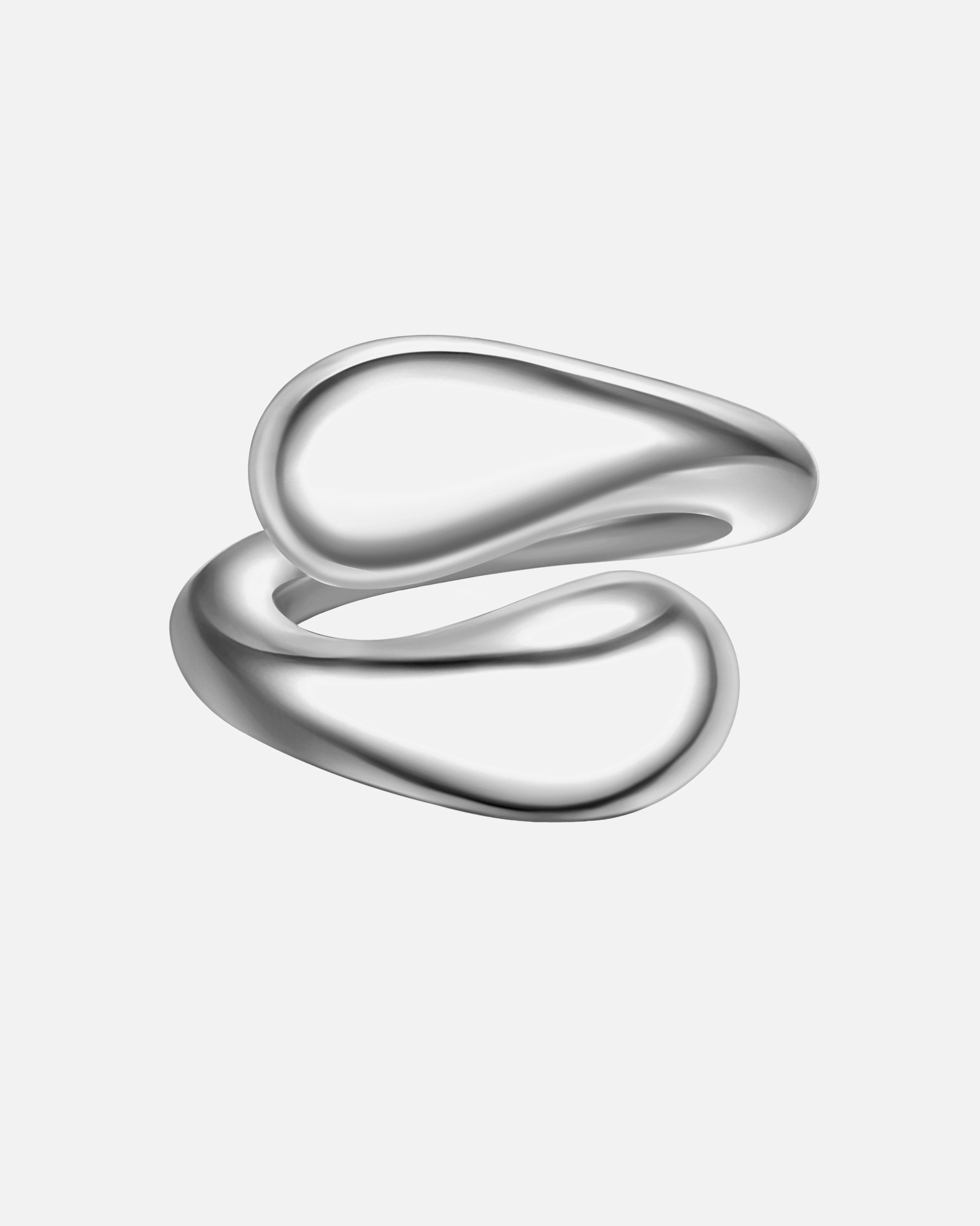Ring für Weiblich Yokoamii Ring aus Metall-Legierung in silber 50