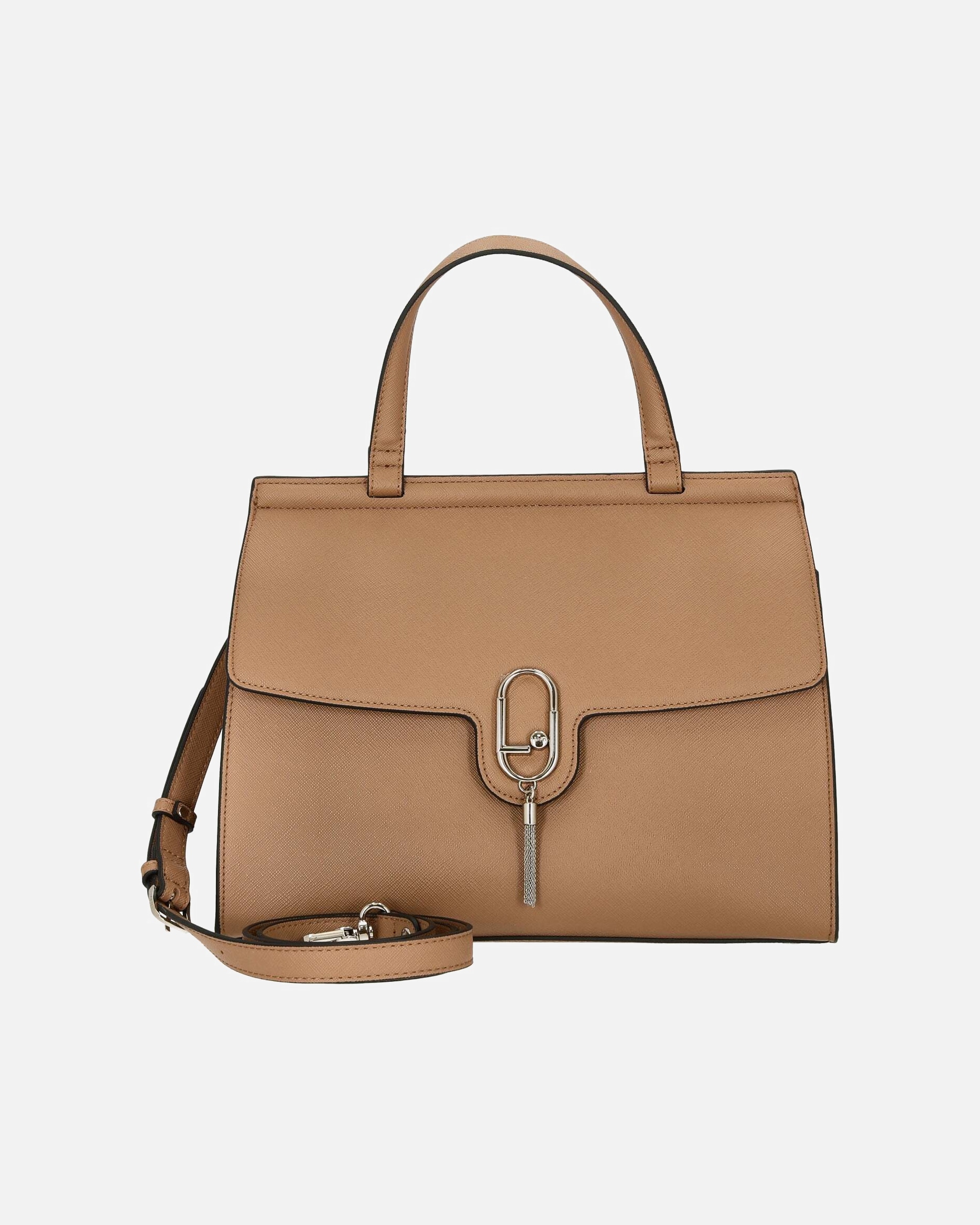 Handtasche für Weiblich Liu Jo Importante ECS Top - Handtasche nachhaltig 32 cm M (black) braun