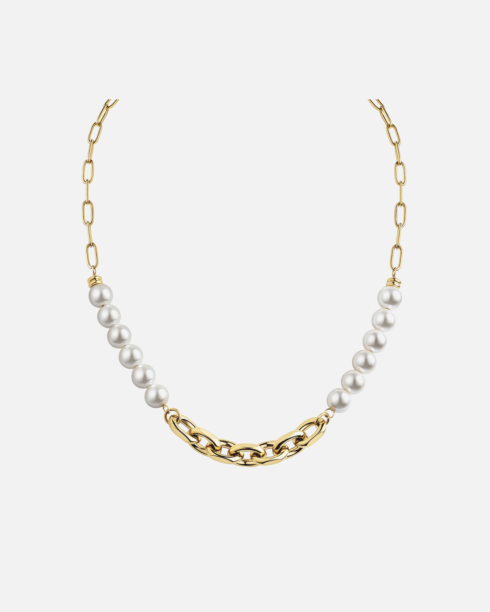 Kette für Weiblich Zeeme Collier Edelstahl gelb vergoldet