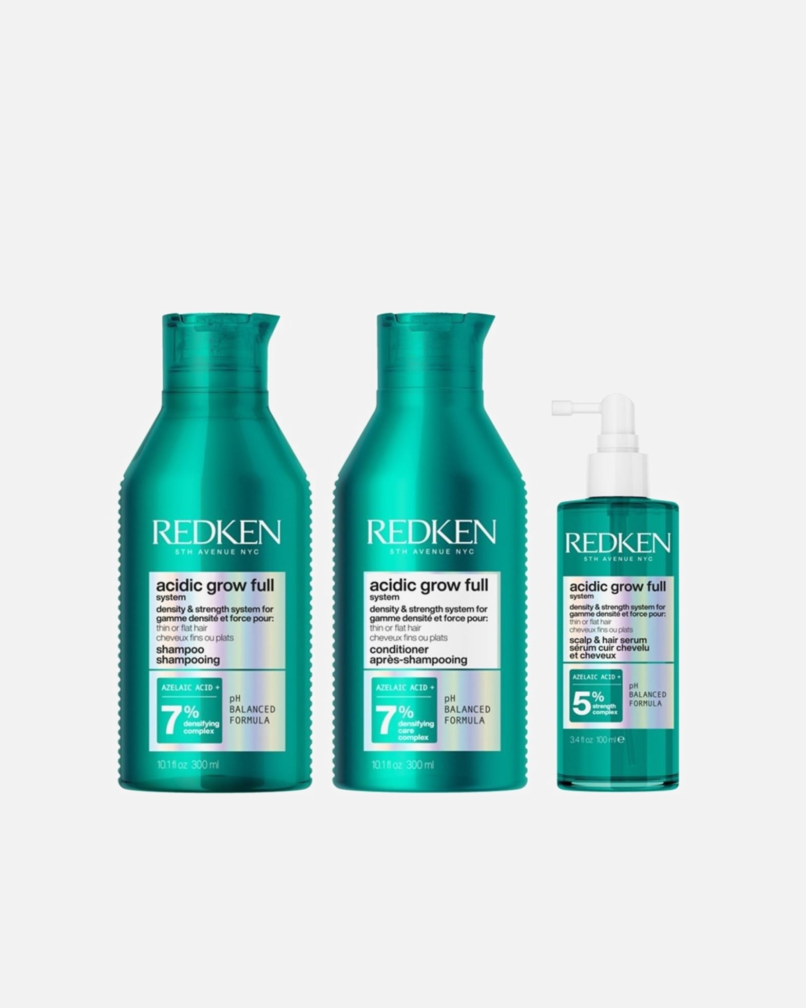 Haarpflegeset für Weiblich Redken Default Brand Line Acidic Grow Full Bundle Serum 1 Stück