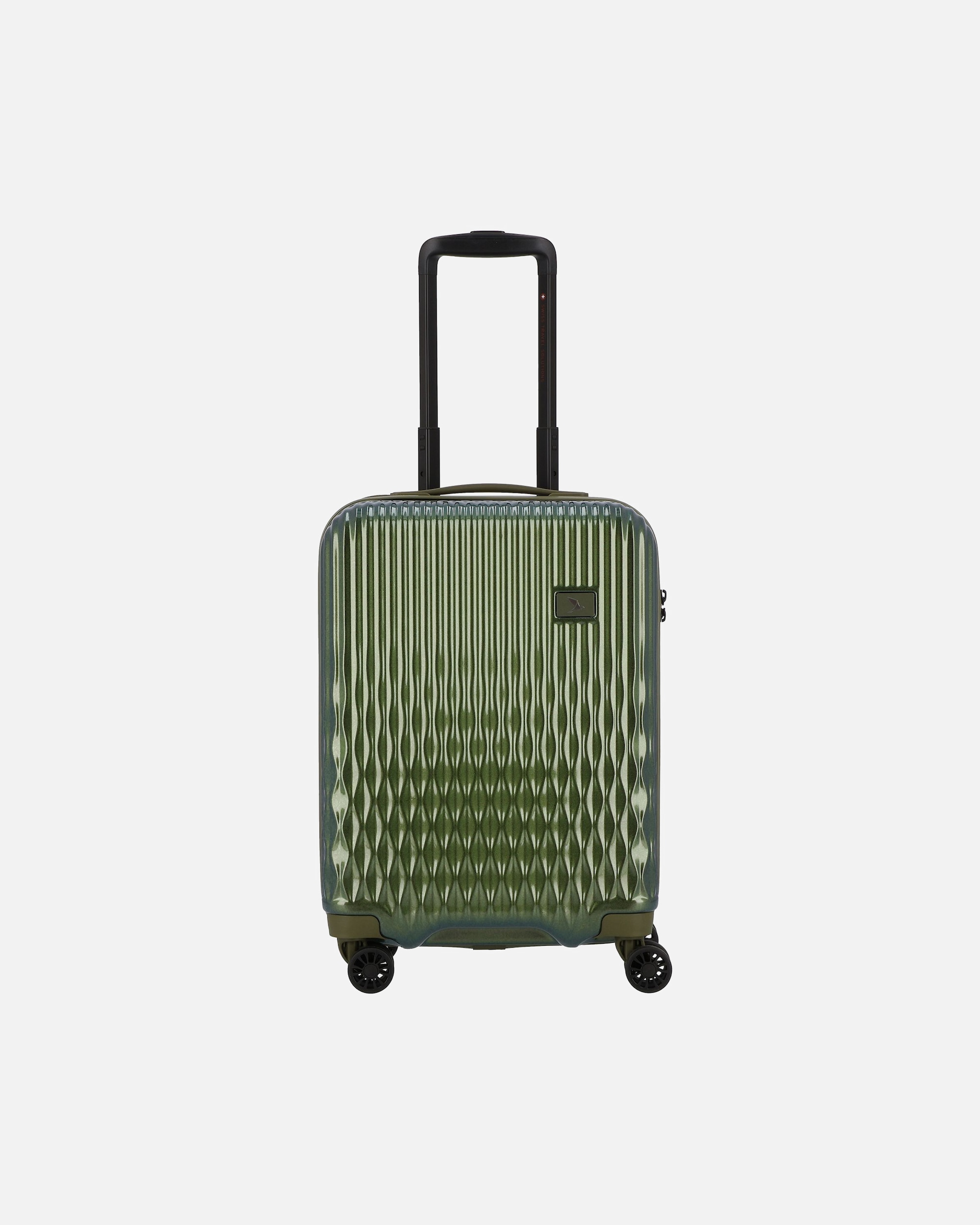 Handgepäckkoffer für Männlich Pack Easy Flow 4 Rollen Kabinentrolley S 52 cm bronze grün