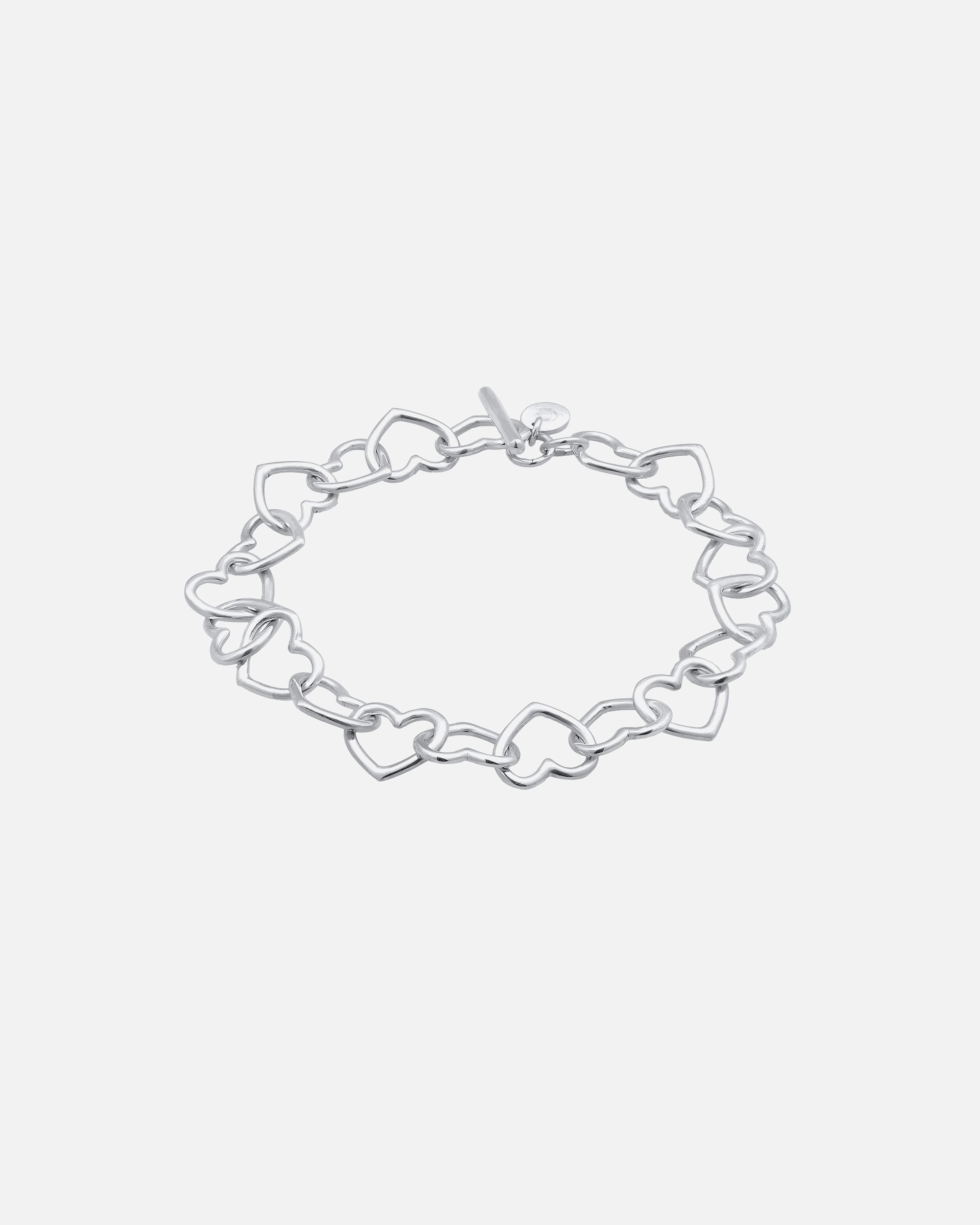 Armband für Weiblich Elli PREMIUM Herz Heart Verschlungen 925 Silber 16