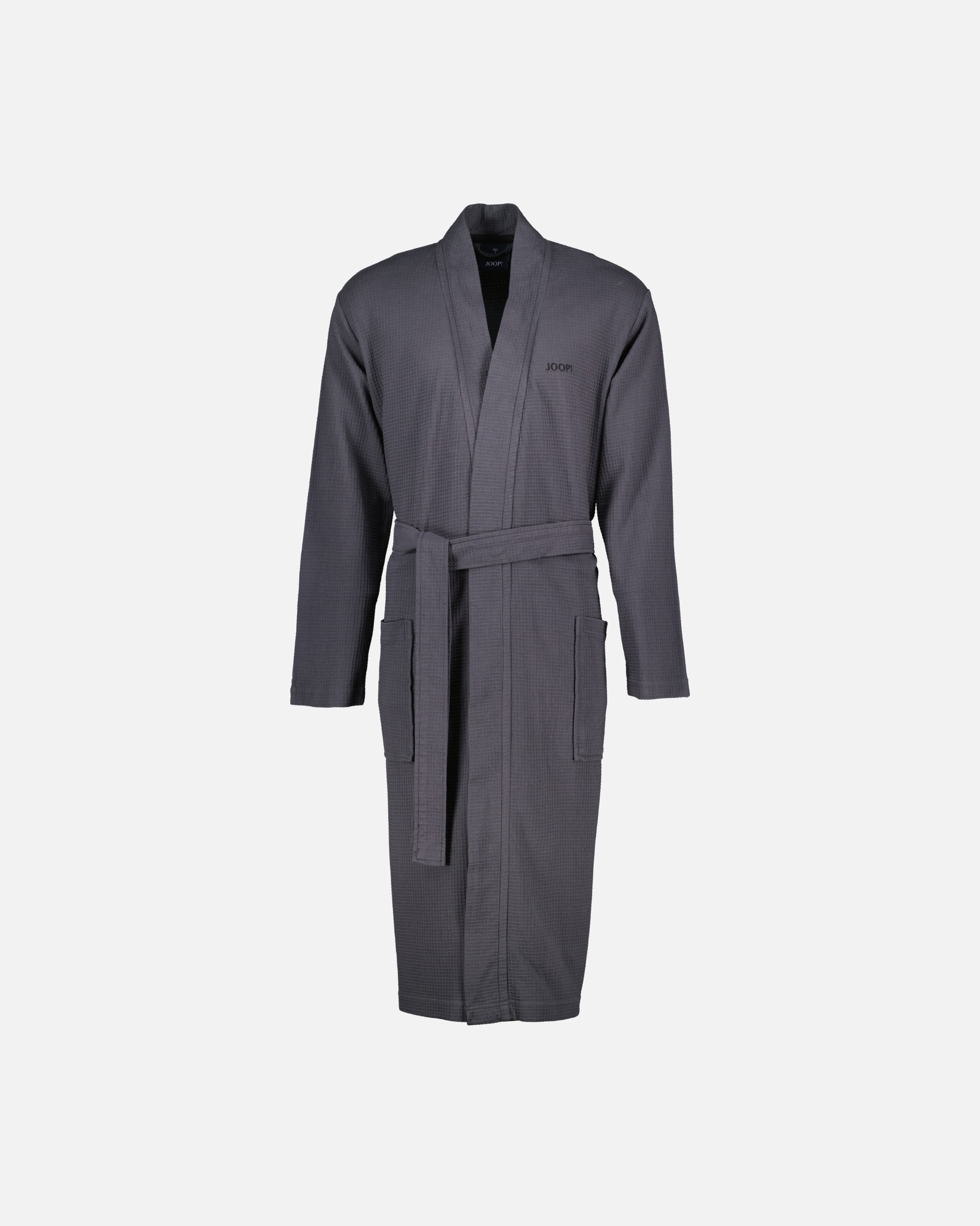Bademantel für Männlich JOOP! JOOP! Bademäntel Herren Kimono Pique 1656 anthrazit - 767 M