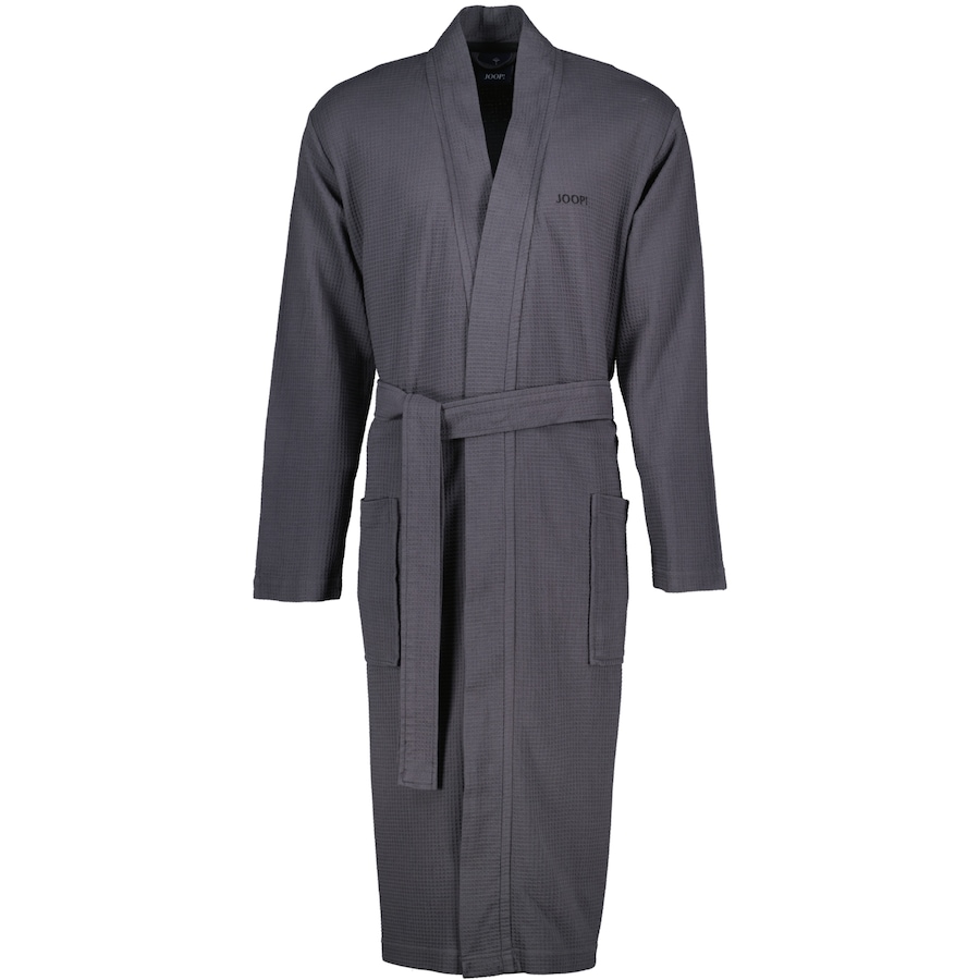 JOOP! Bademäntel Herren Kimono Pique 1656 anthrazit - 767 L