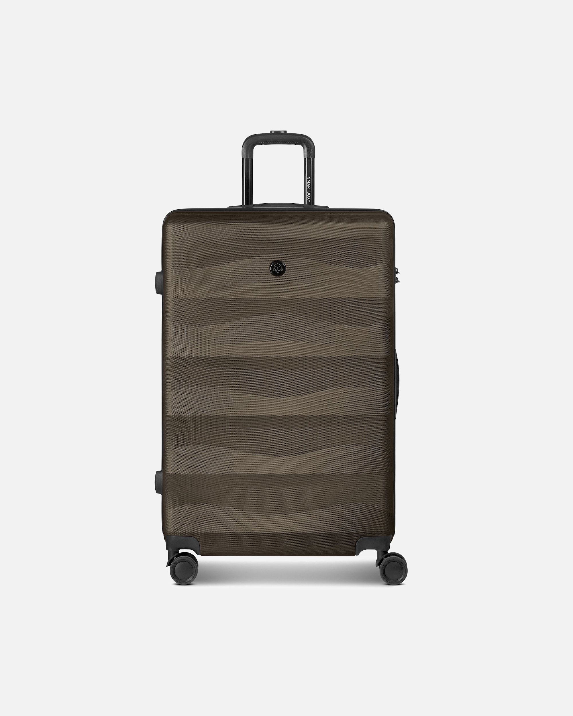 Koffer für Männlich Smartbox Default Brand Line Edition 03 4 Rollen Trolley 75 cm chocolate-brown