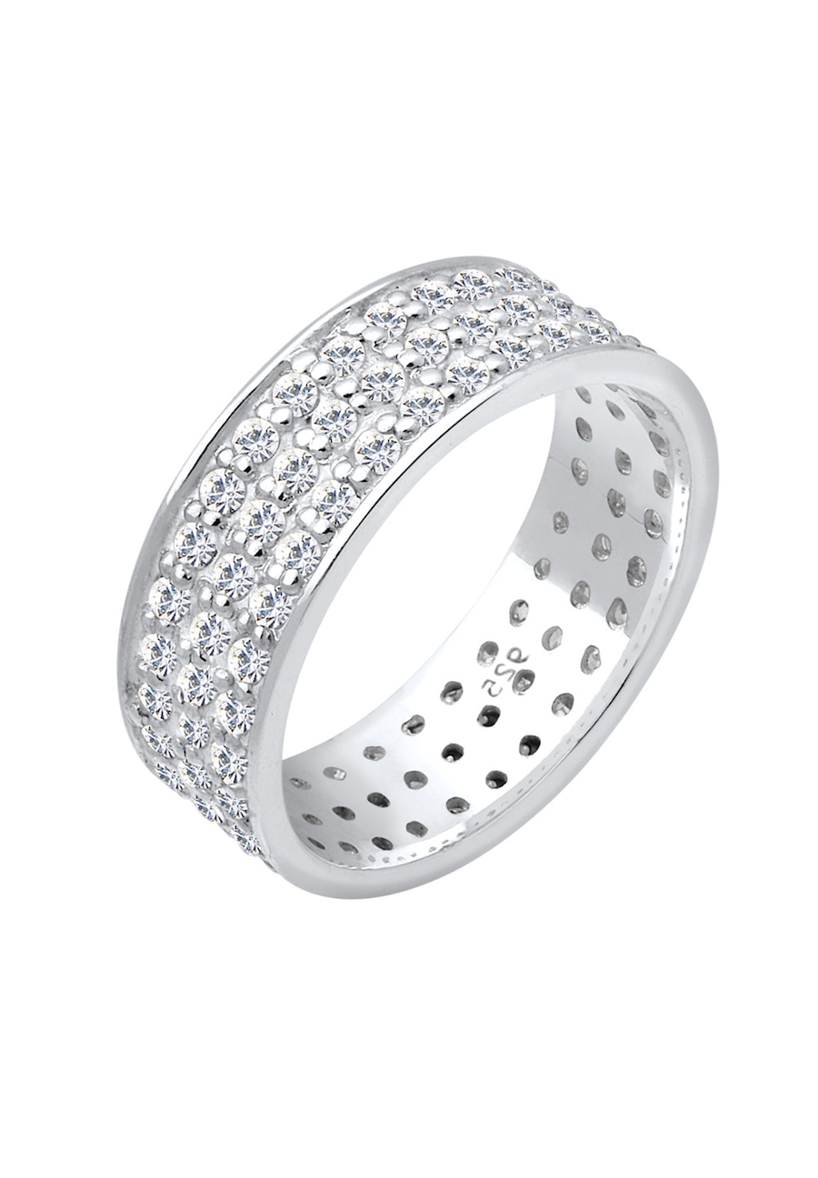 Elli Bandring 925 Silber, mit Kristallen von Swarovski 58 Damen