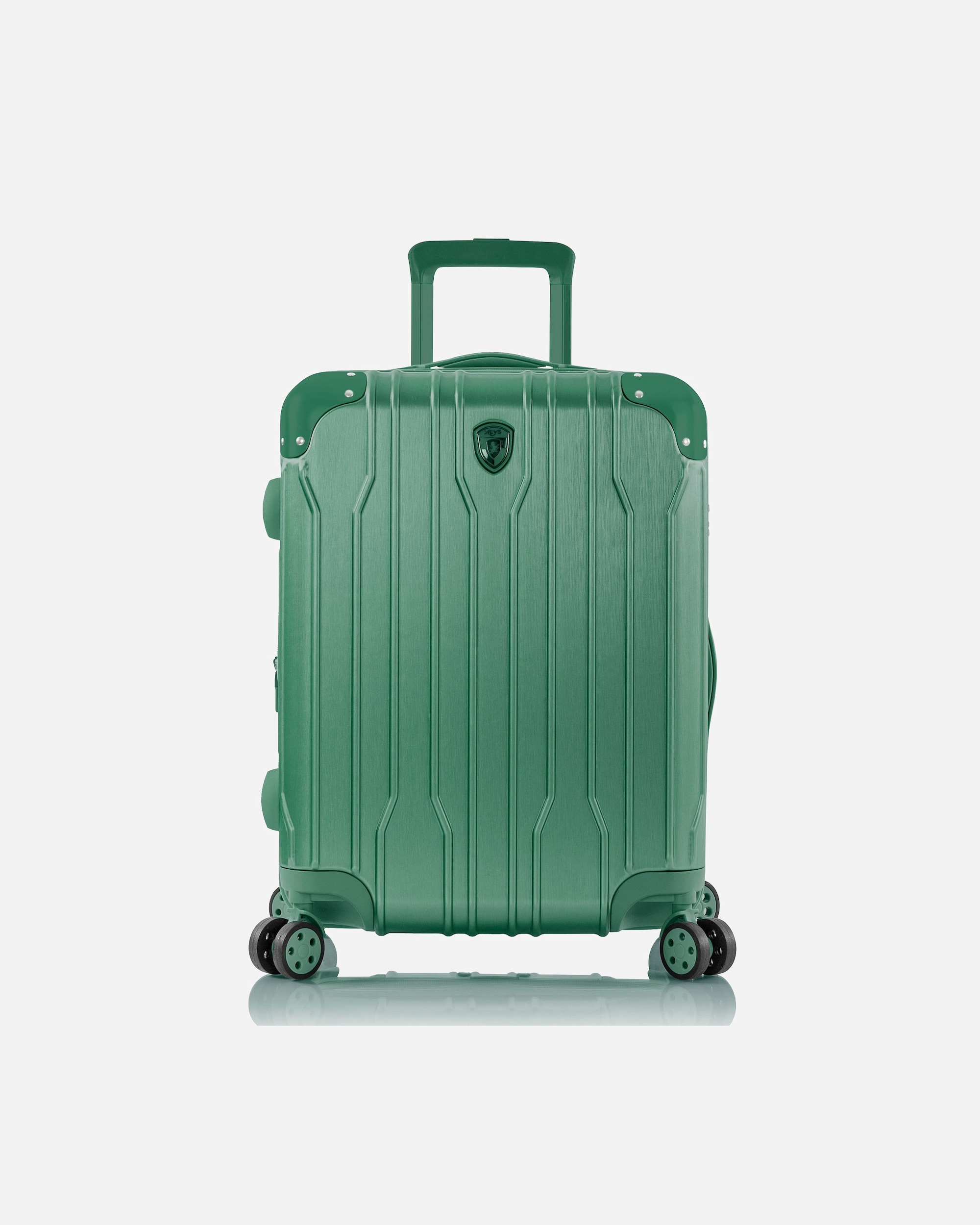 Handgepäckkoffer für Männlich Heys Xtrak 4 Rollen Kabinentrolley S 55 cm mit Dehnfalte midnight green