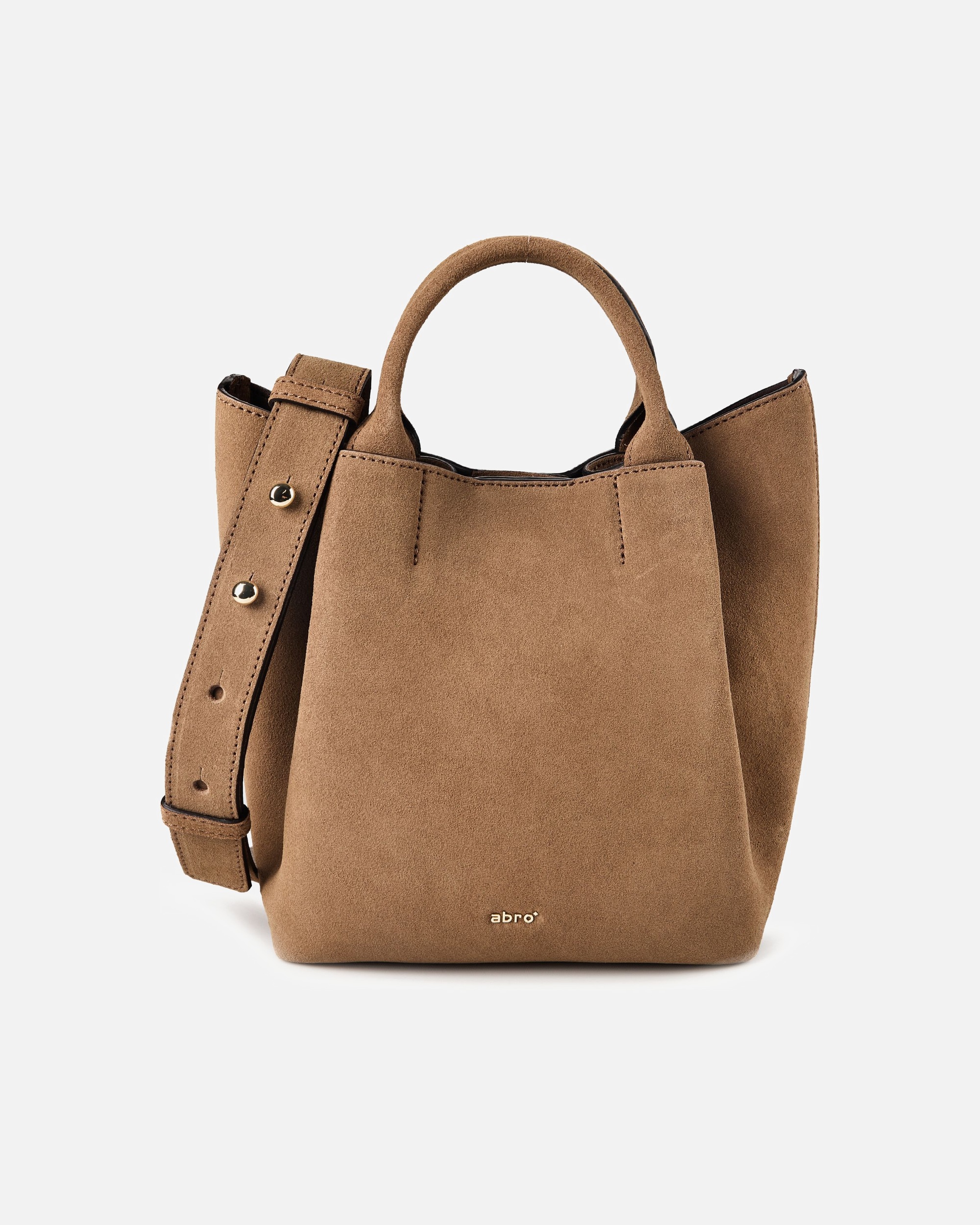 Tasche für Weiblich abro Essential Henkeltasche cappuccino