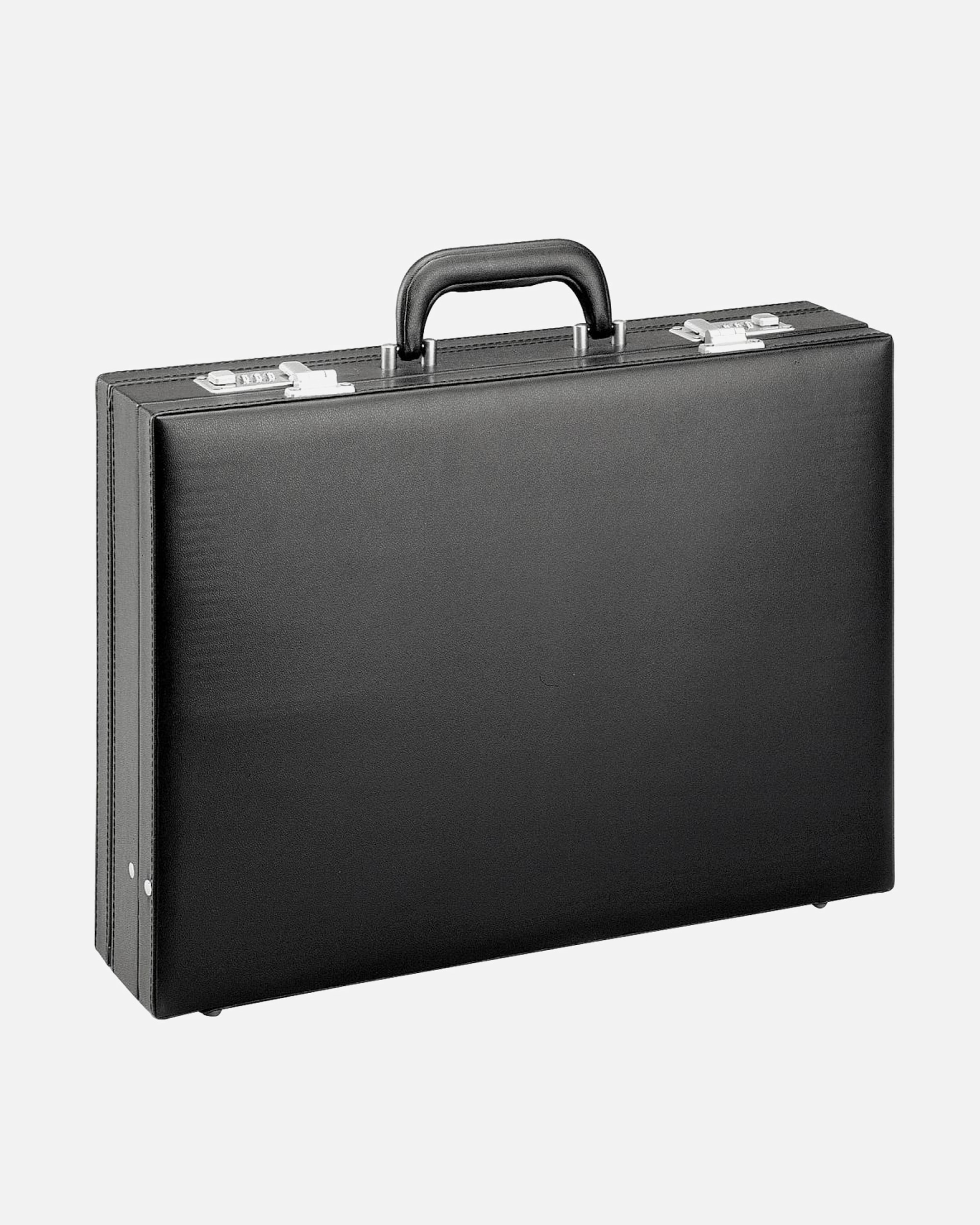 Koffer für Unisex d & n Tradition Aktenkoffer 44 cm schwarz