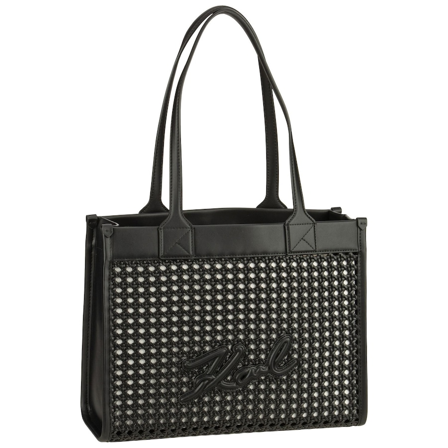 Karl Lagerfeld Shopper K/Skuare MD Woven Black/Nickel Schwarz Damen