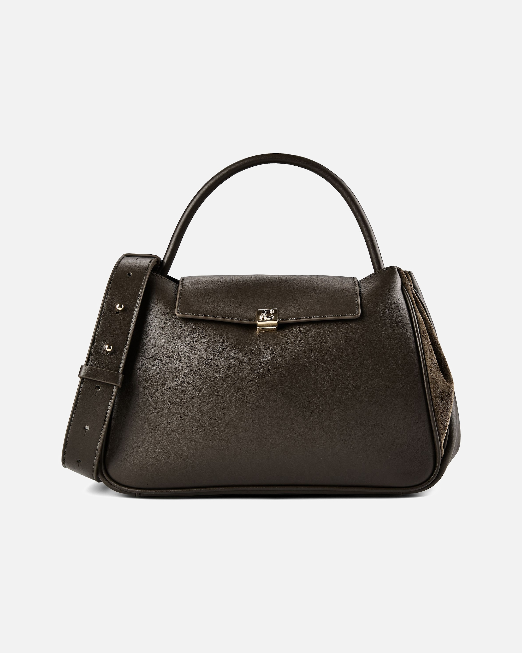 Tasche für Weiblich Coccinelle Pansy Schultertasche fango-fango