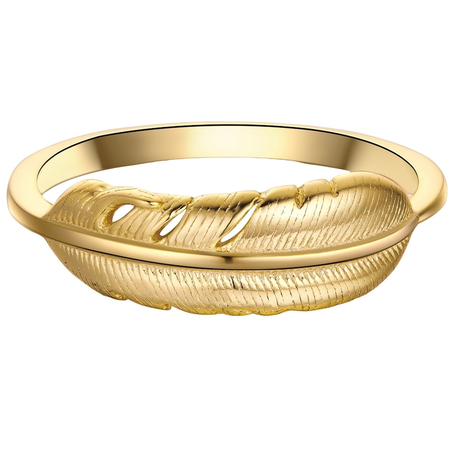 Rafaela Donata Halskette Feder aus Sterling Silber in mit Zirkonia 58 Damen