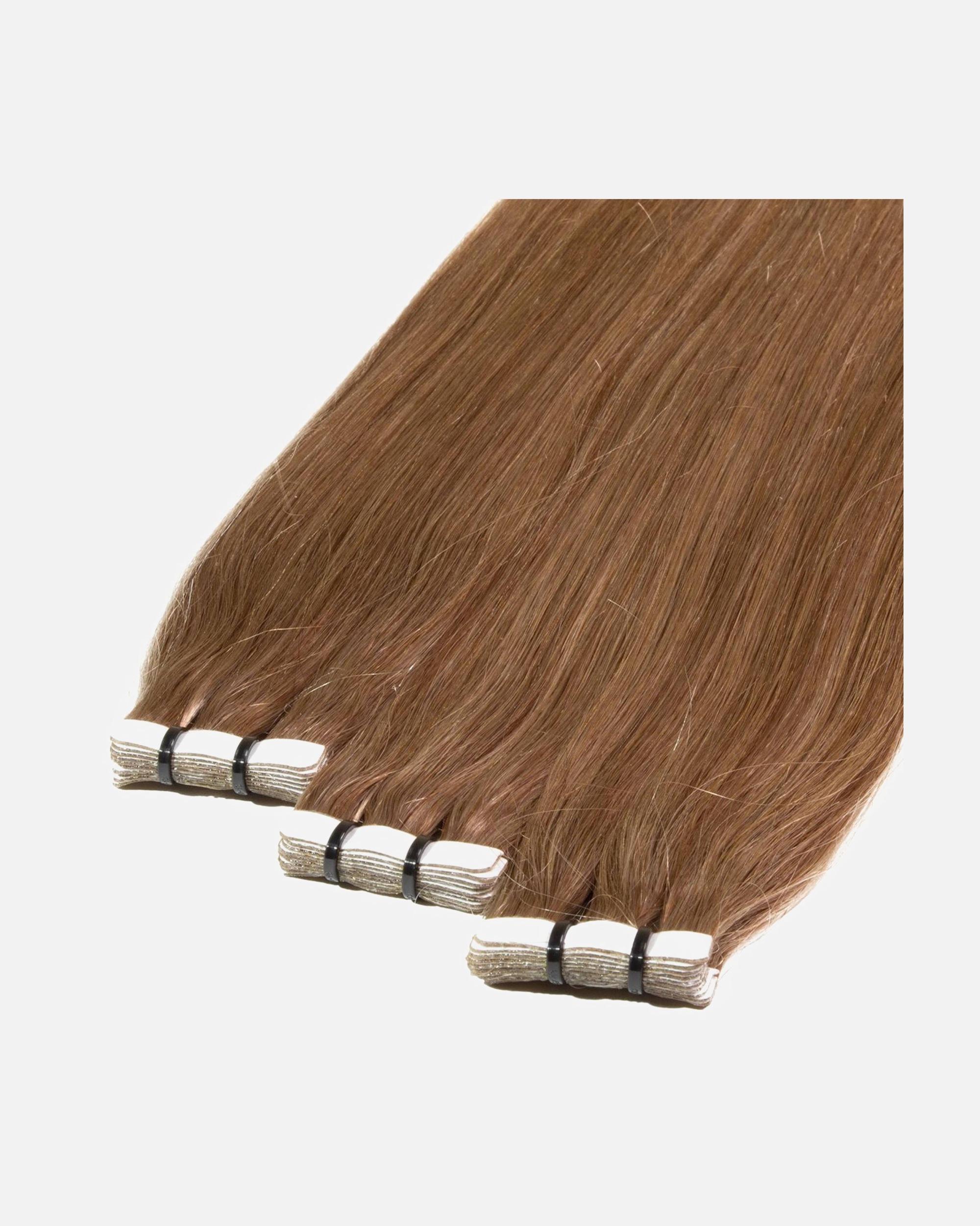 Extensions für Weiblich hair2heart Tape Extensions Premium Echthaar #8/1 hellblond asch 50cm