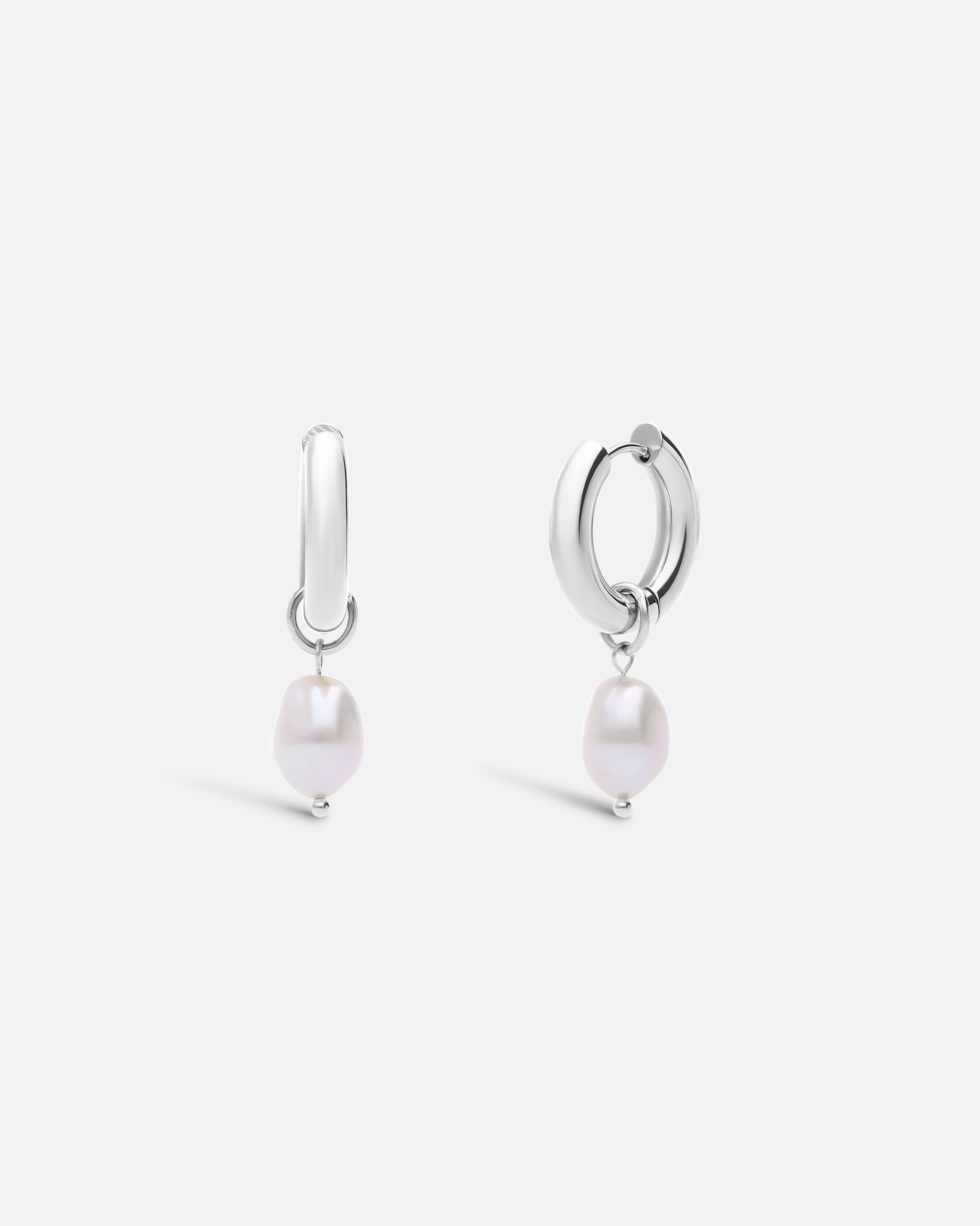 Ohrringe für Weiblich Lucardi Ohrringe Stahl Silber