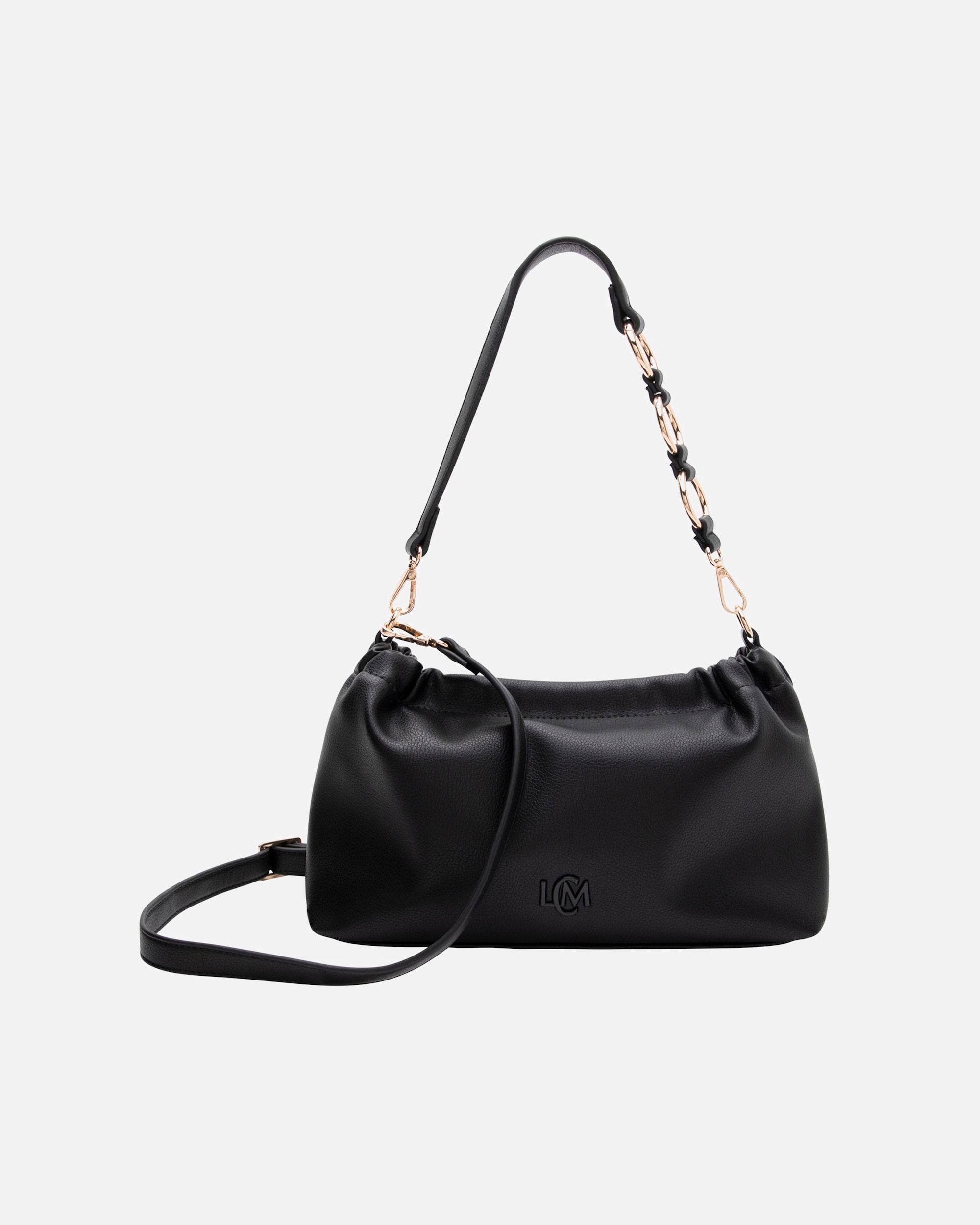 Clutch für Weiblich L.CREDI Pamira Schultertasche schwarz