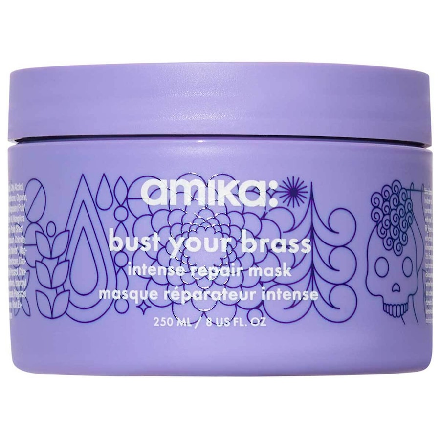 Amika bust your brass cool blonde intense repair mask 250 ml