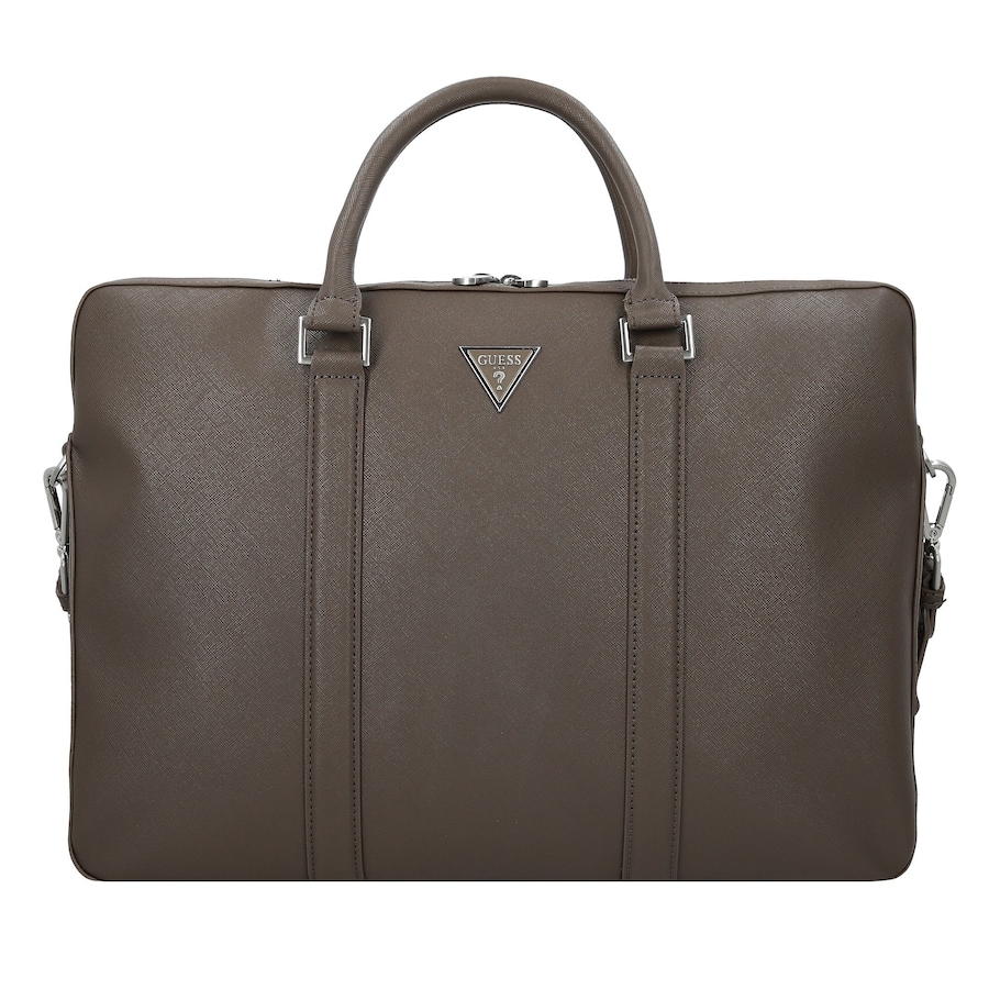 Guess Milano Aktentasche 41.5 cm Laptopfach brown shitake Braun Damen