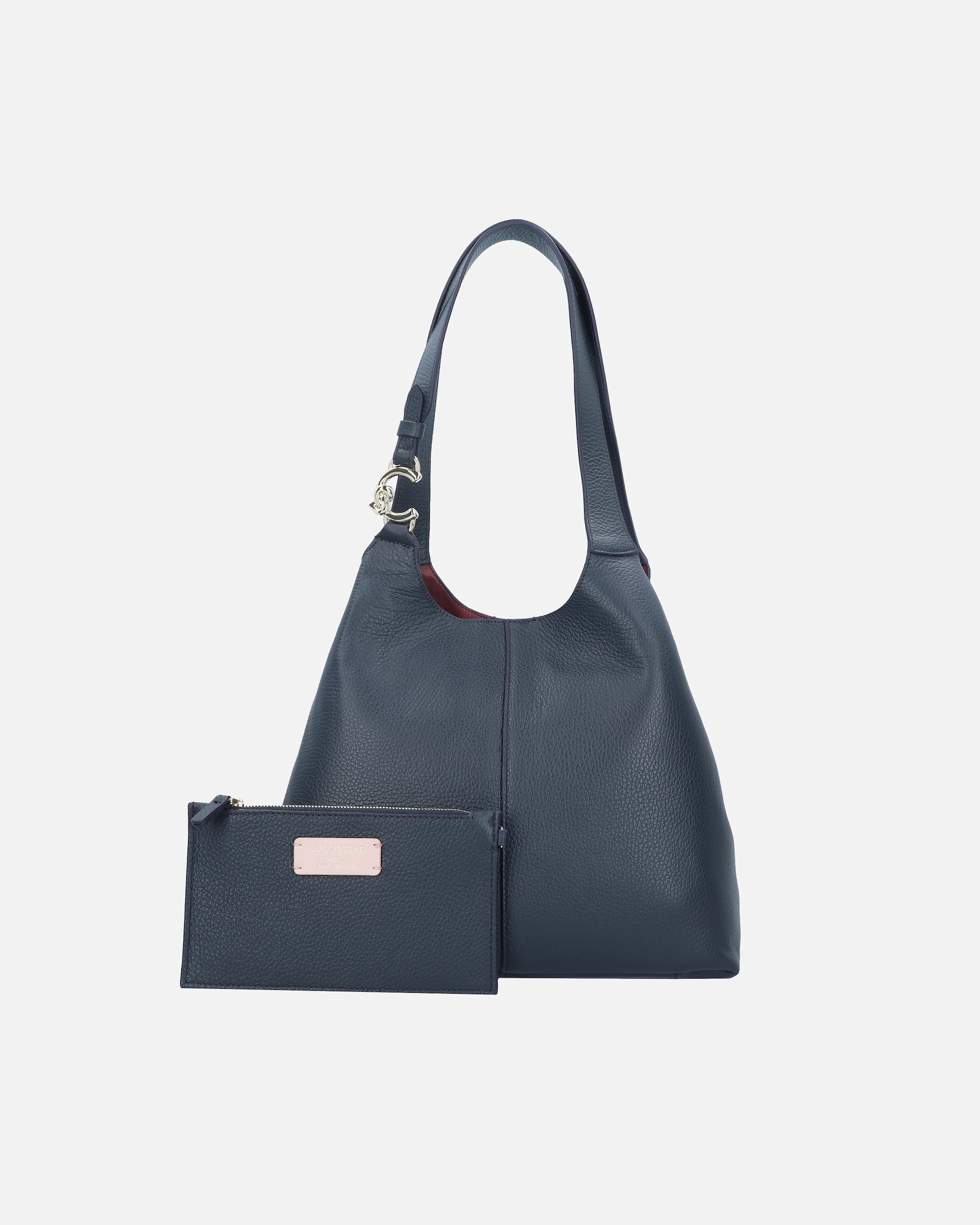 Tasche für Weiblich Coccinelle C-Easy Schultertasche midnight blue