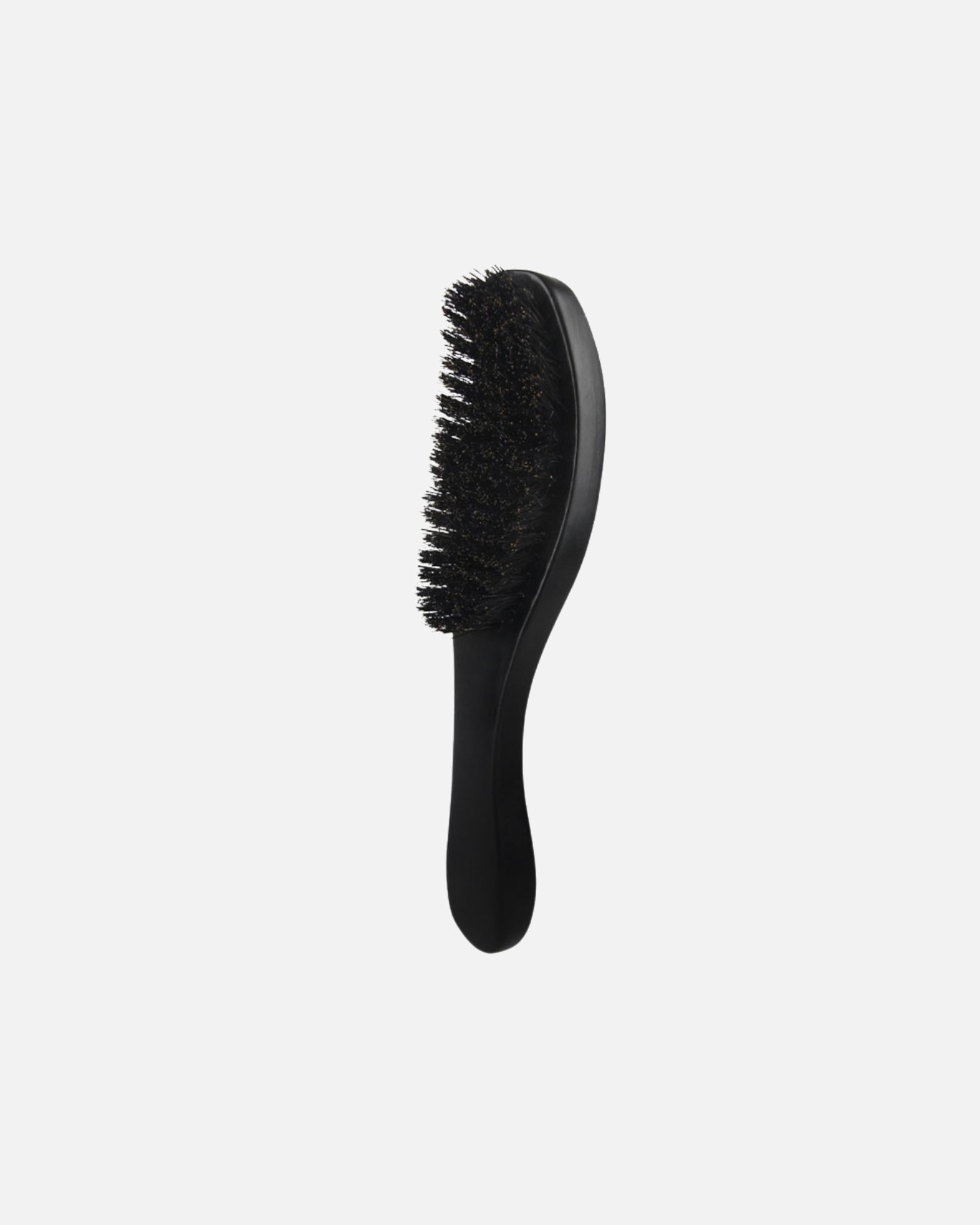 Flach-/Paddelbürste für Unisex TBC Boar Bristle Sleek Back Styling Brush Schwarz