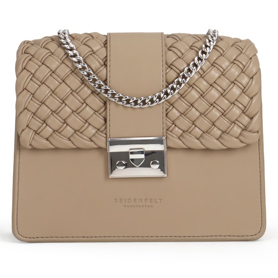 Seidenfelt Umhängetasche Woven Roros Powder Taupe Nude Damen