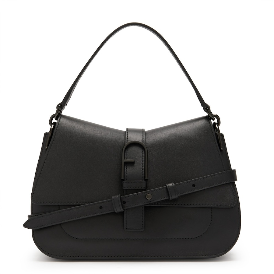 Furla Flow M - Schultertasche 26 cm (espresso) Schwarz Damen