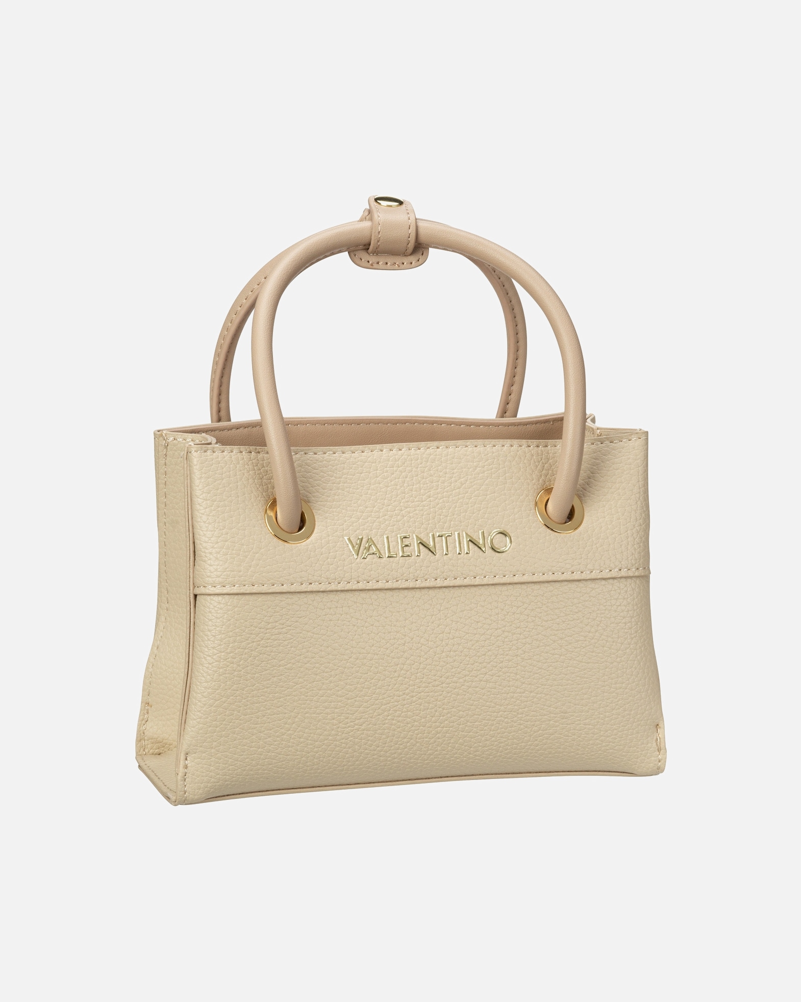 Handtasche für Weiblich Valentino Bags Handtasche Alexia Shopping 805 Ecru