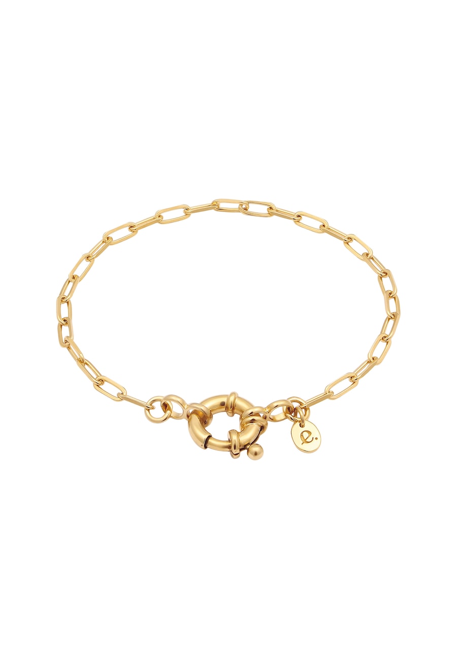 Elli PREMIUM Glieder Federring 925 Sterling Silber 17 Damen