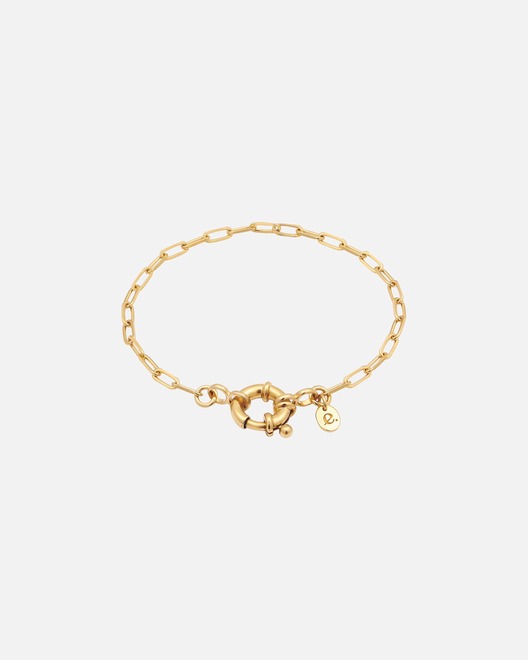 Armband für Weiblich Elli PREMIUM Glieder Federring 925 Sterling Silber 18